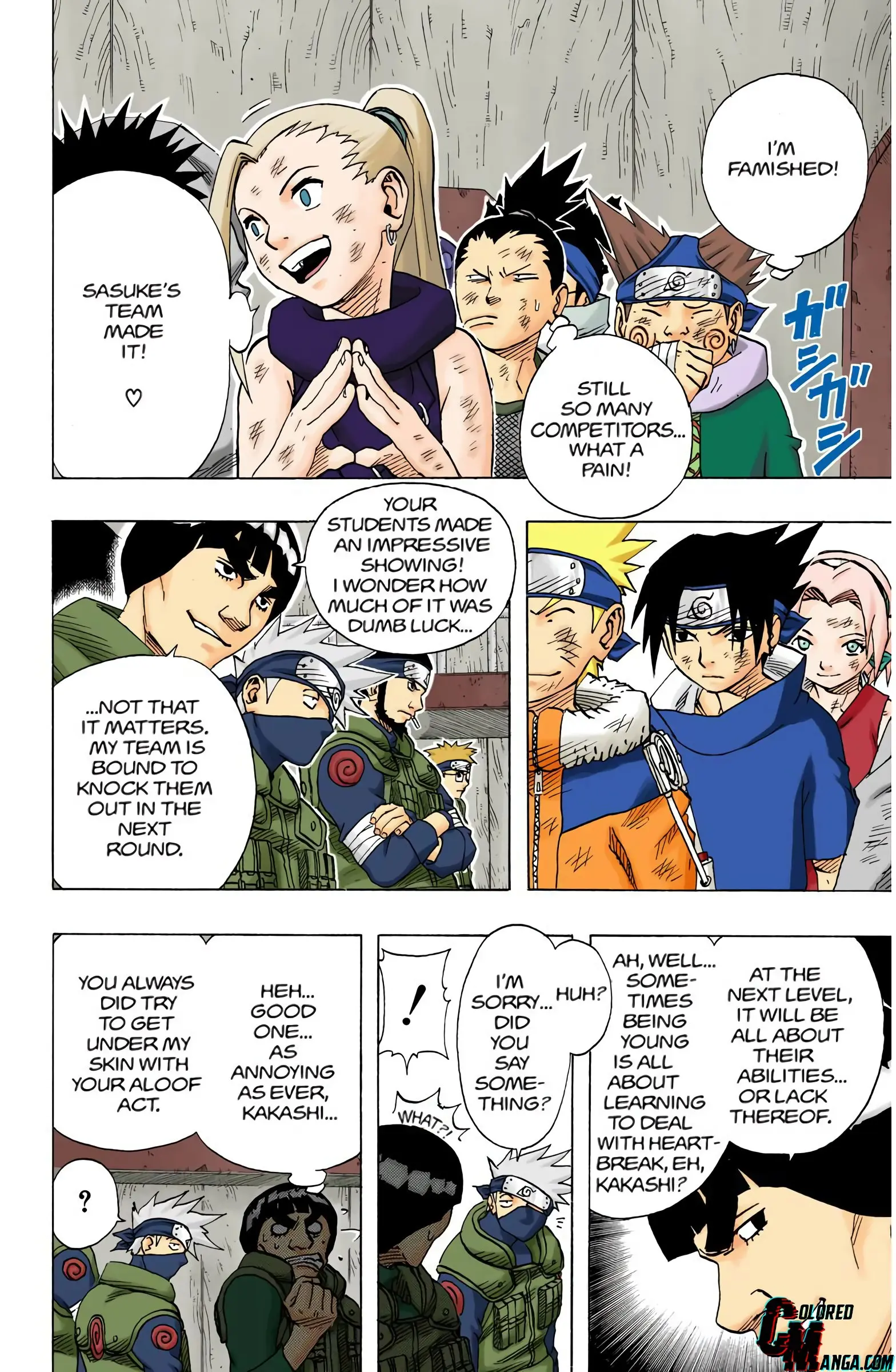 Naruto Colored Manga Online, chapter 65, page 3