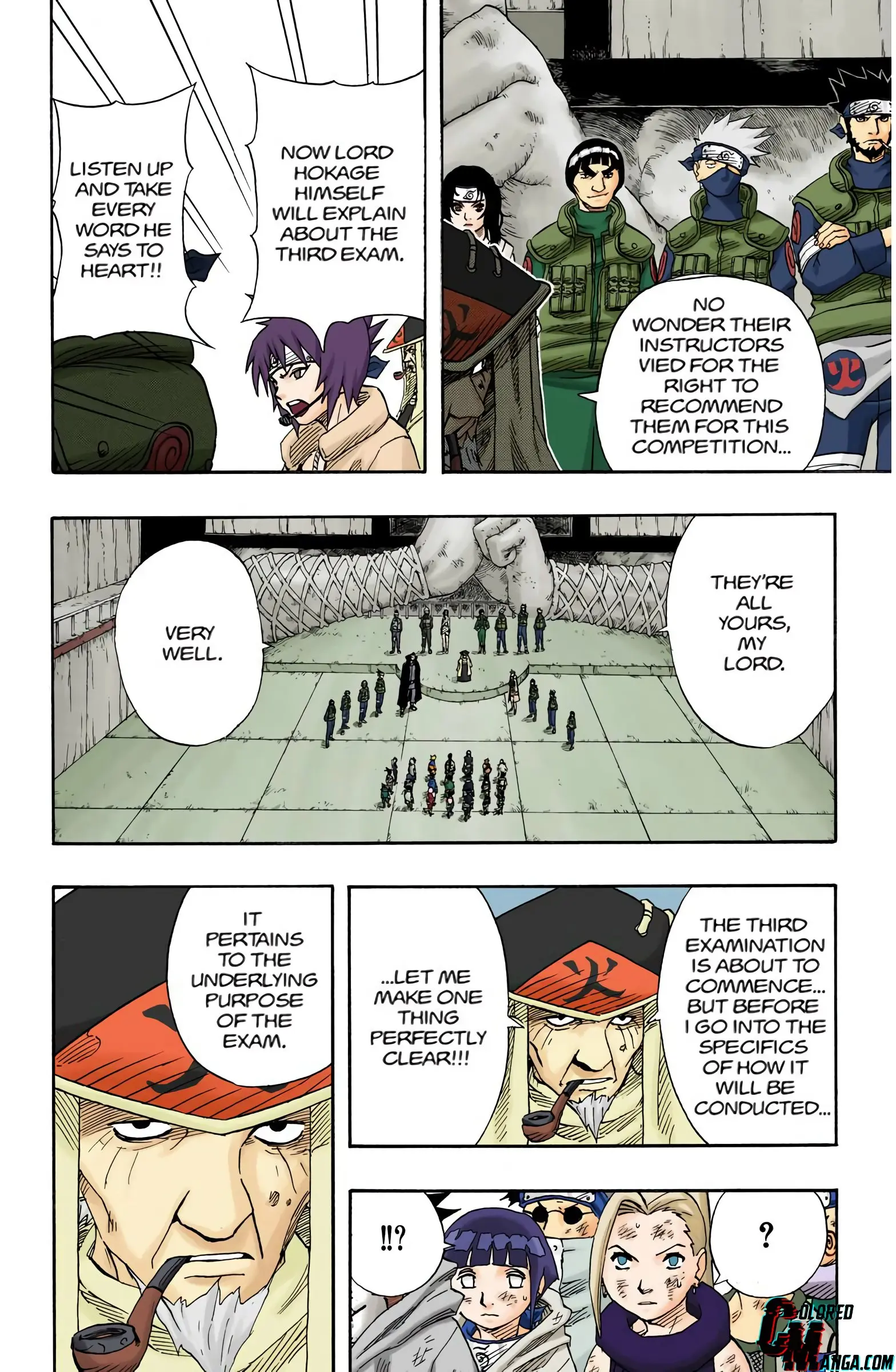 Naruto Colored Manga Online, chapter 65, page 7