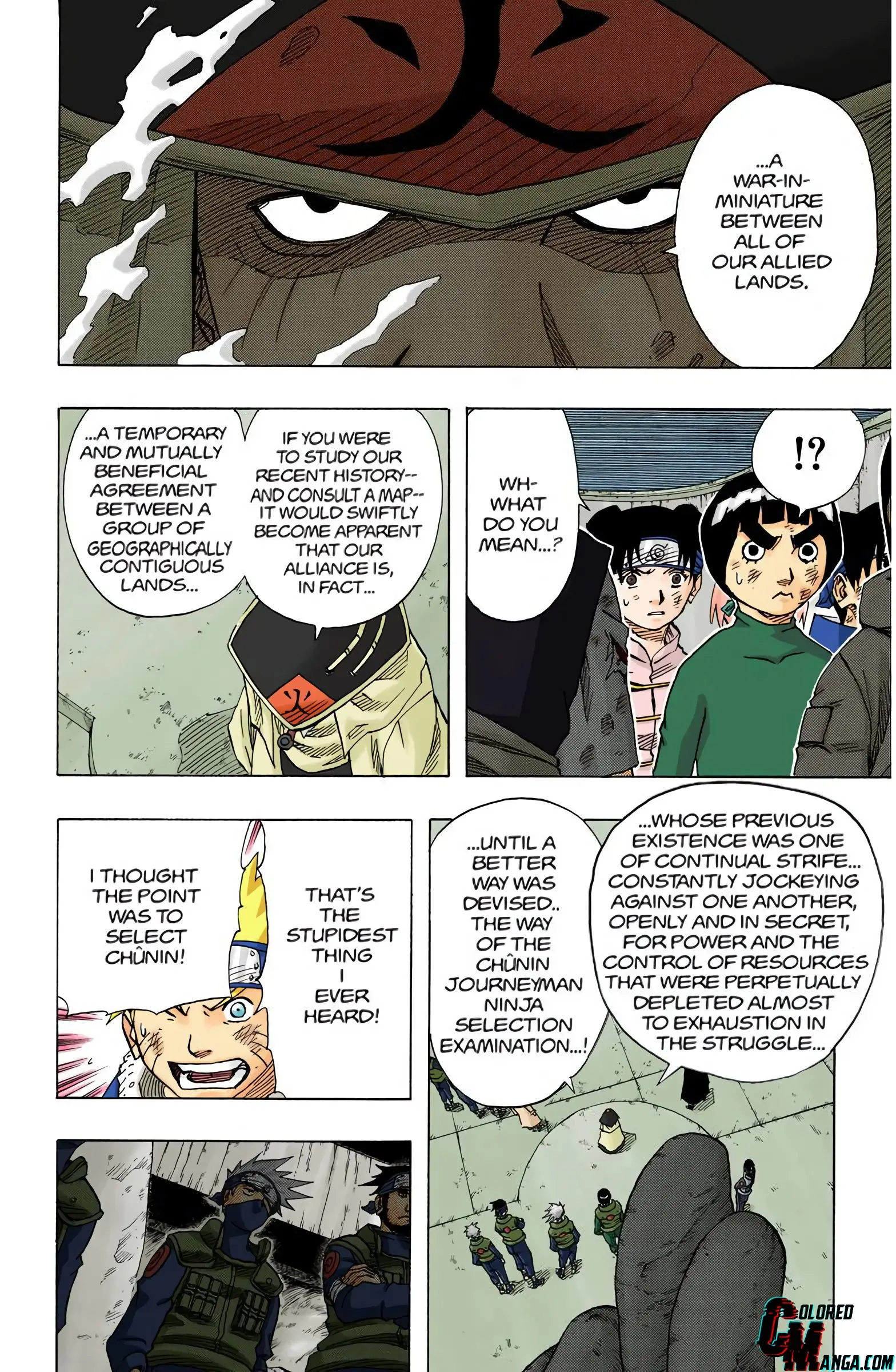 Naruto Colored Manga Online, chapter 65, page 9