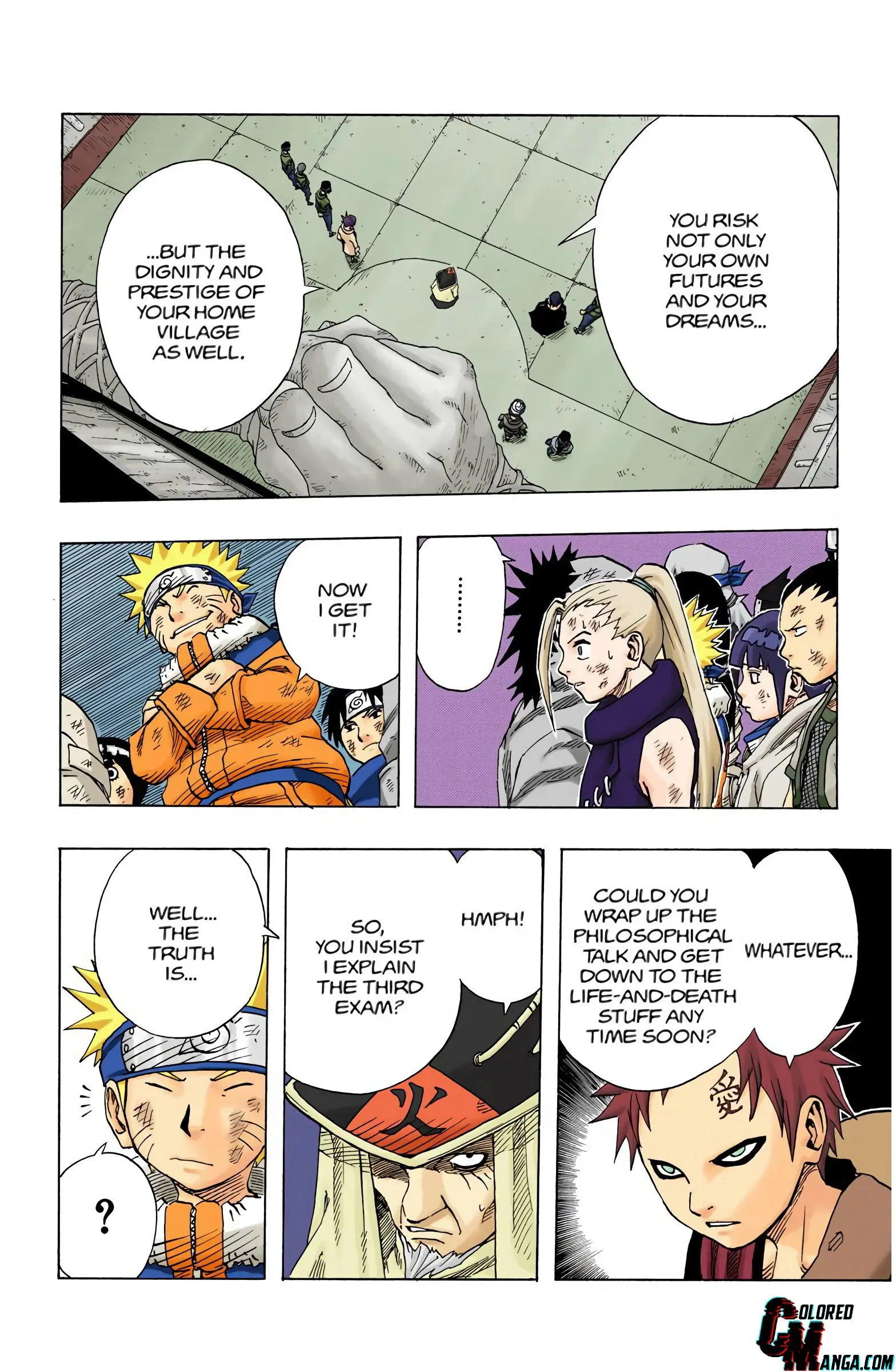 Naruto Colored Manga Online, chapter 65, page 13