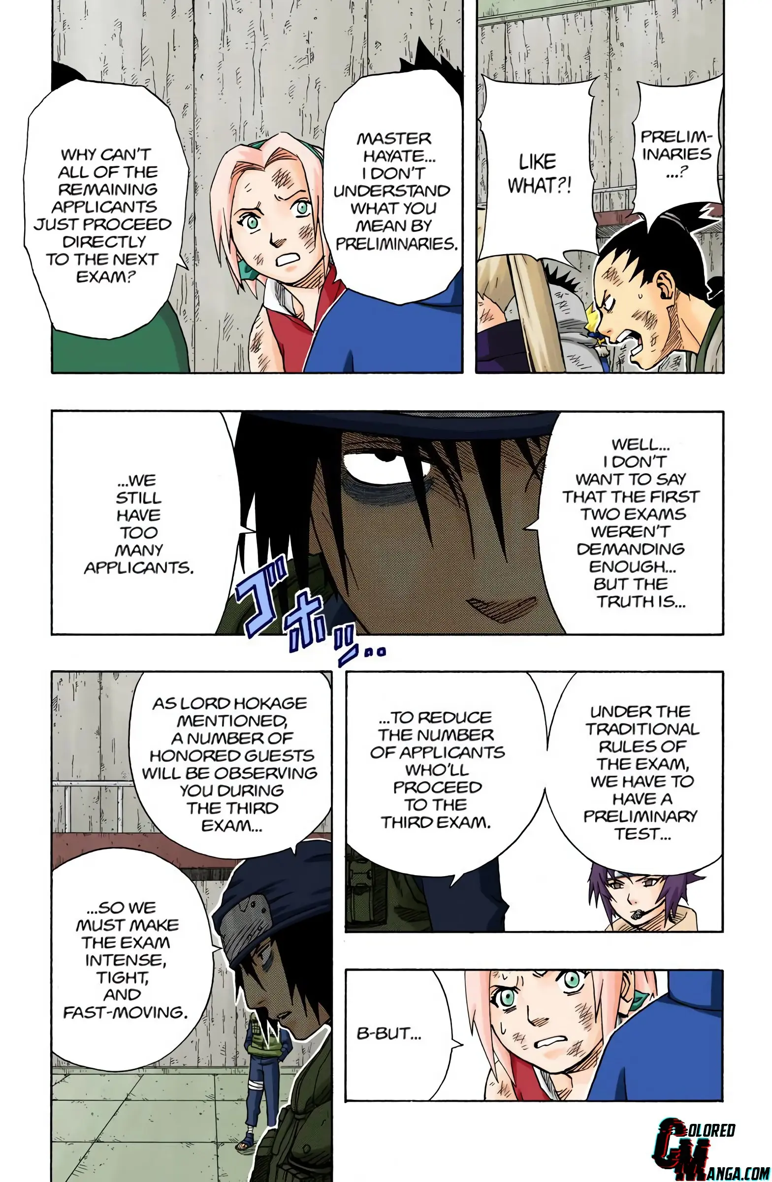 Naruto Colored Manga Online, chapter 65, page 16