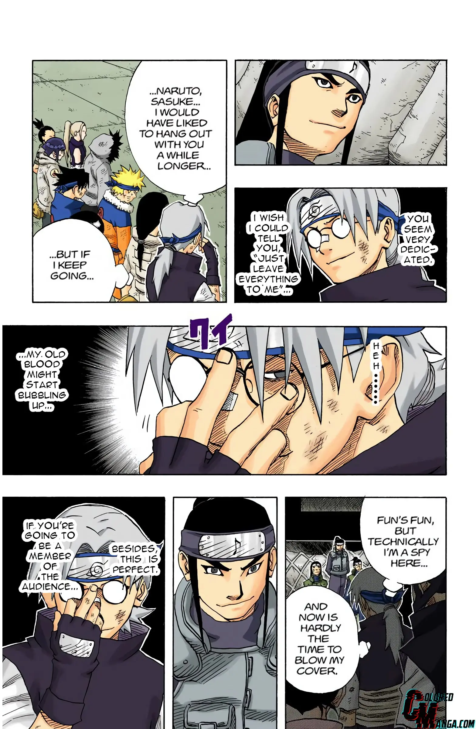 Naruto Colored Manga Online, chapter 66, page 5