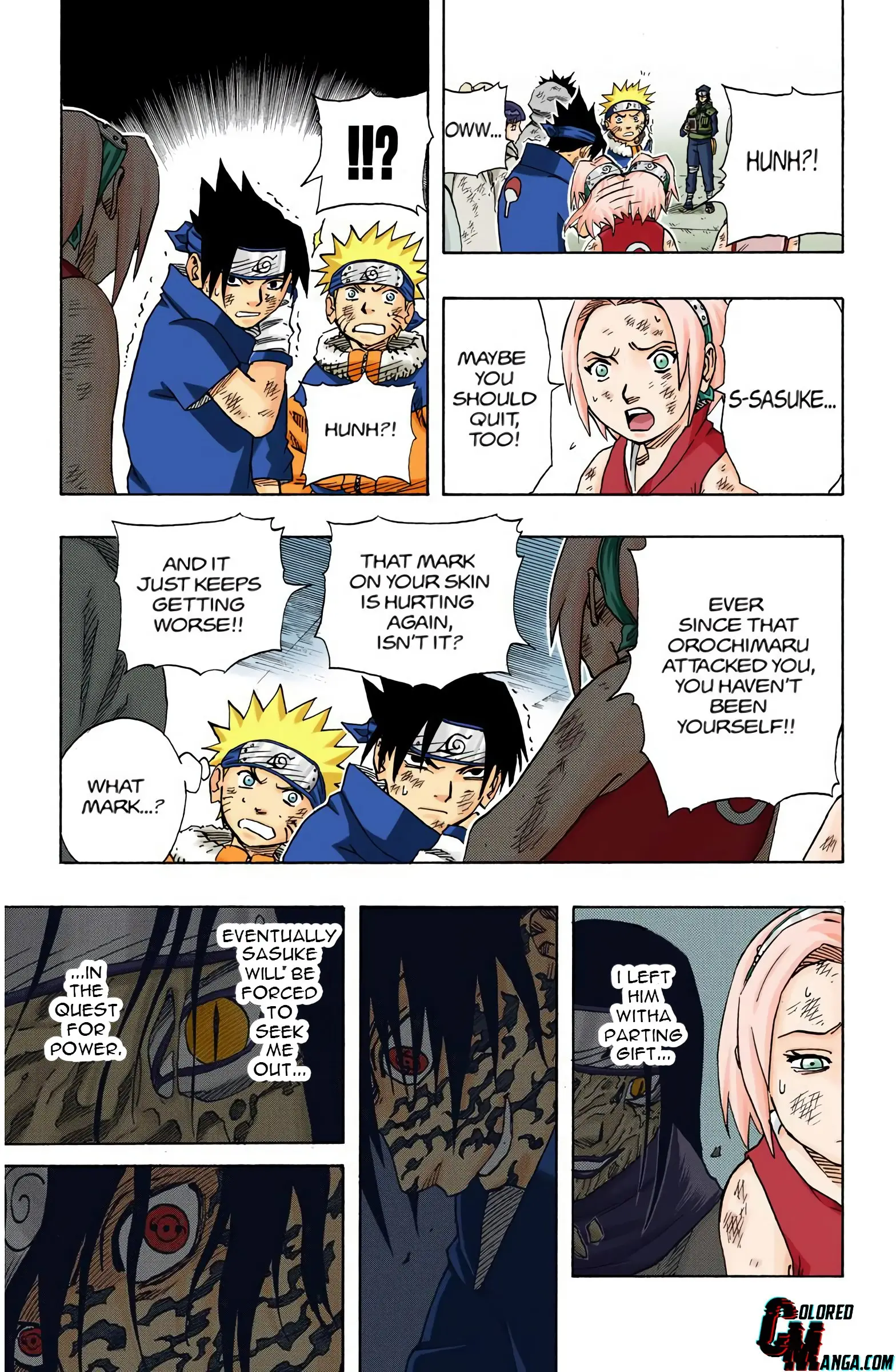 Naruto Colored Manga Online, chapter 66, page 9