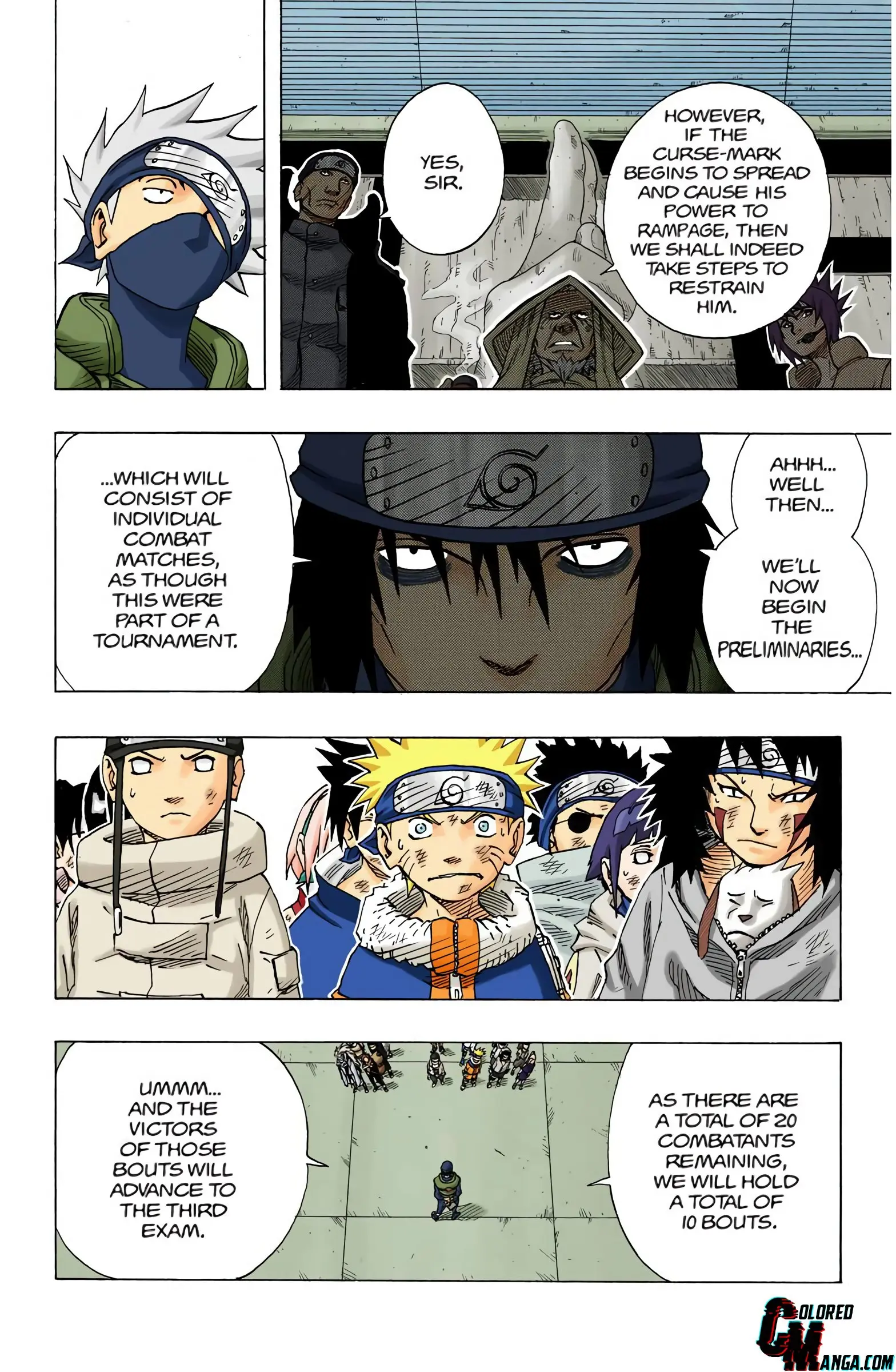 Naruto Colored Manga Online, chapter 66, page 16