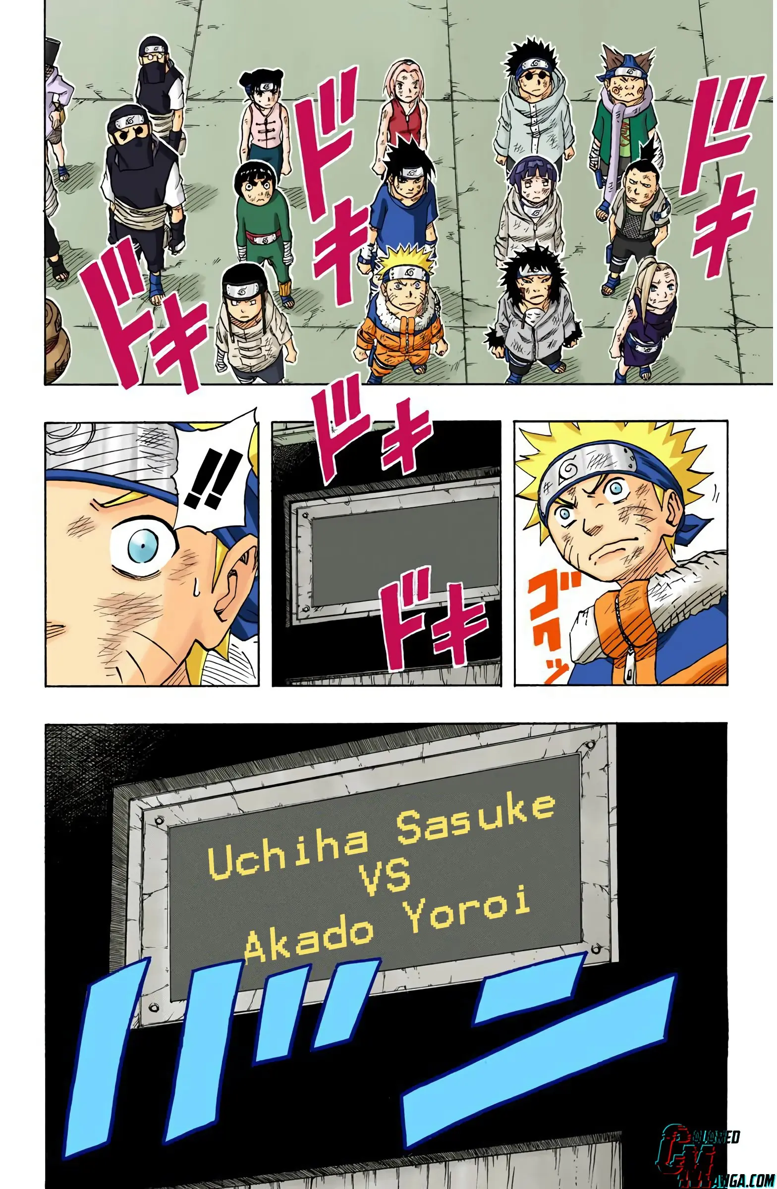 Naruto Colored Manga Online, chapter 66, page 18