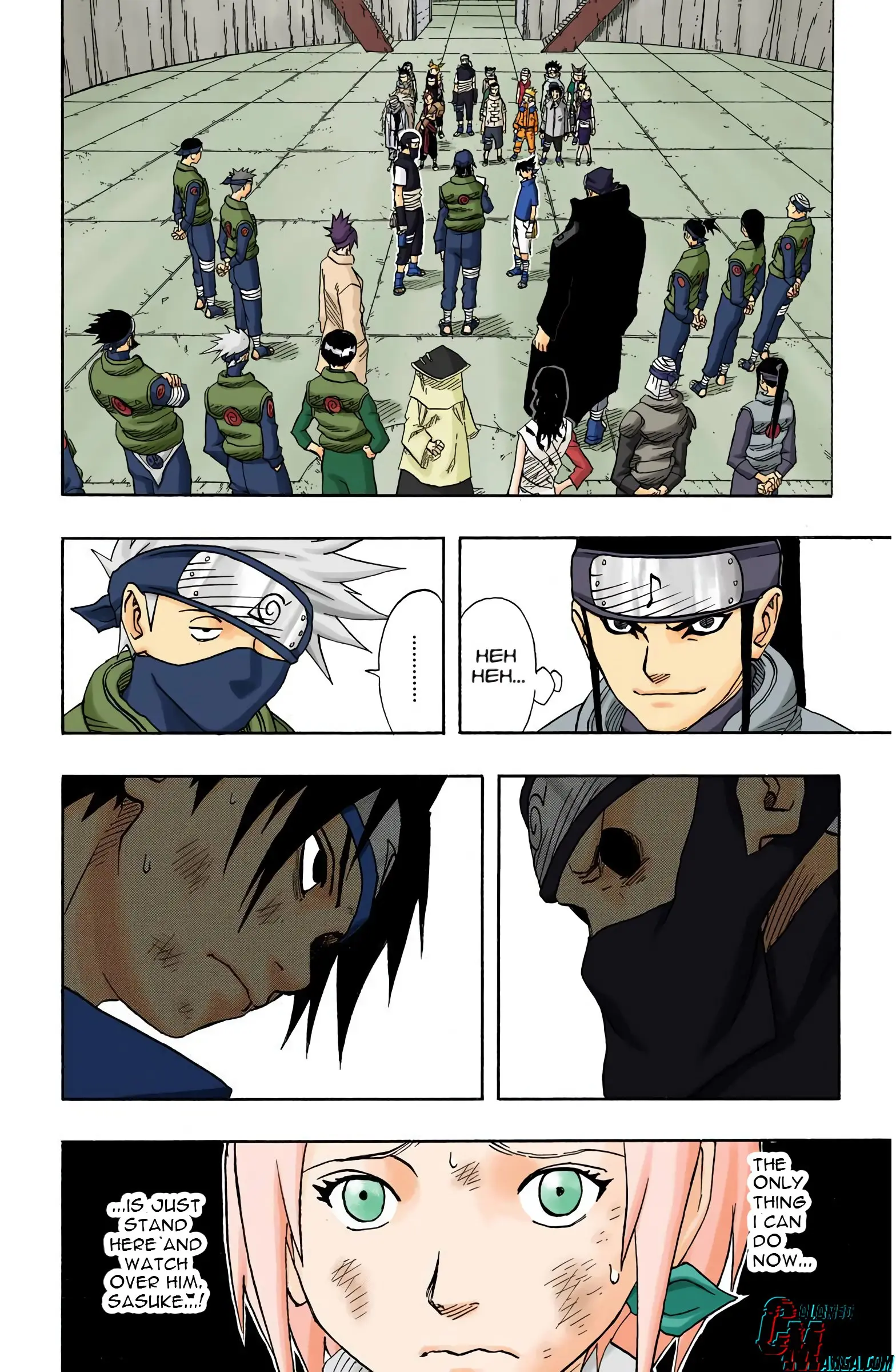 Naruto Colored Manga Online, chapter 67, page 2