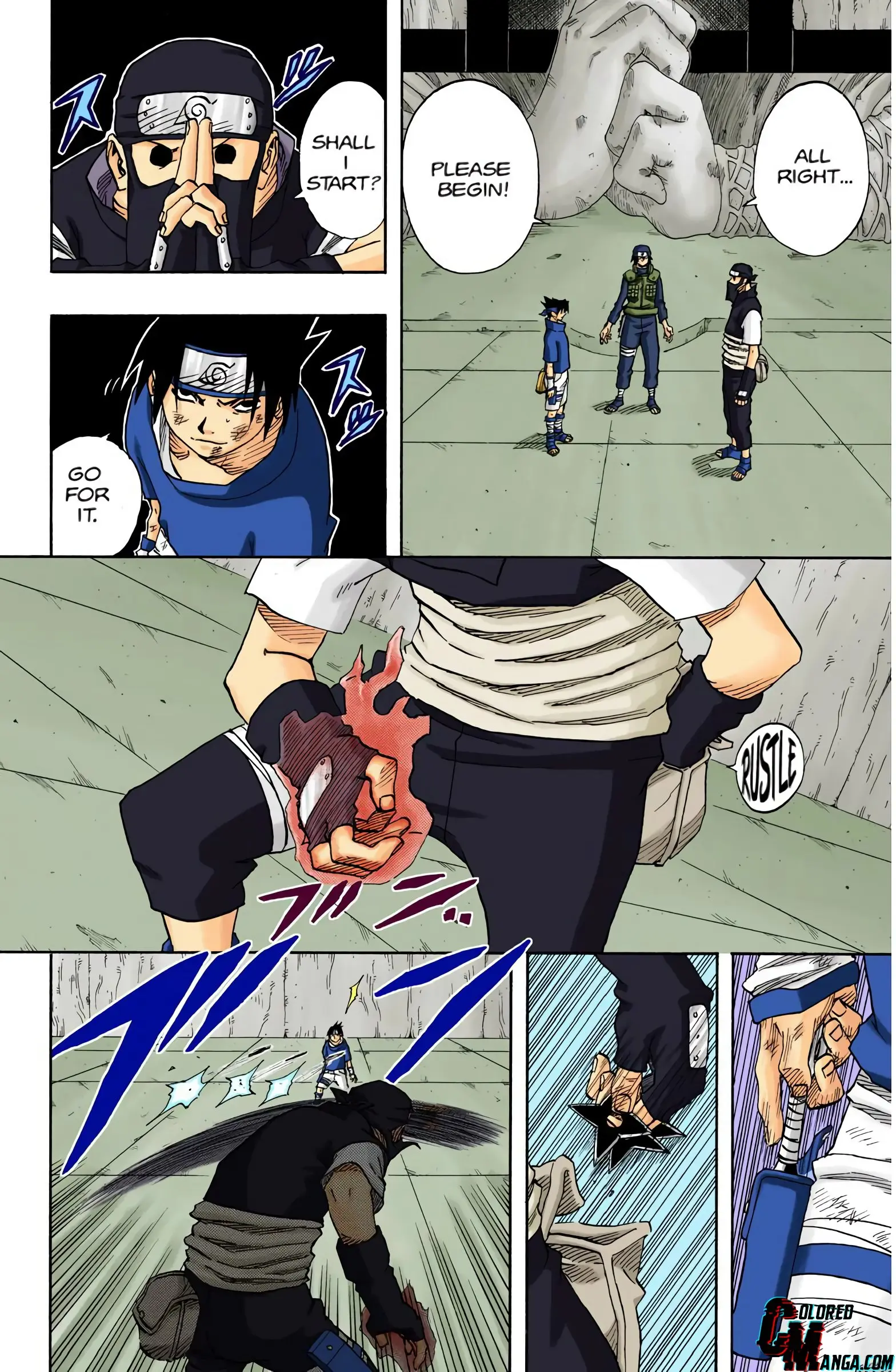 Naruto Colored Manga Online, chapter 67, page 8