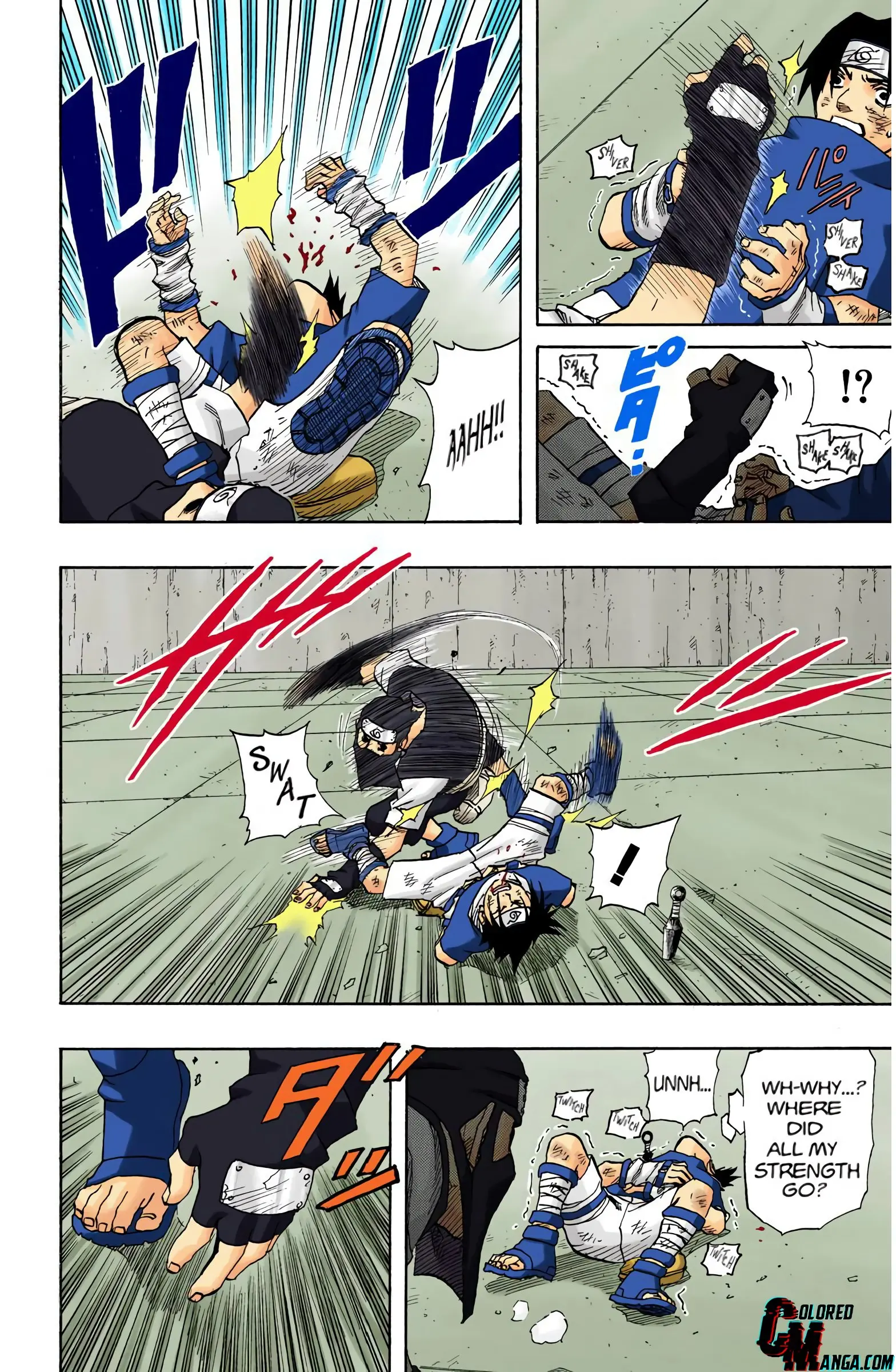 Naruto Colored Manga Online, chapter 67, page 12
