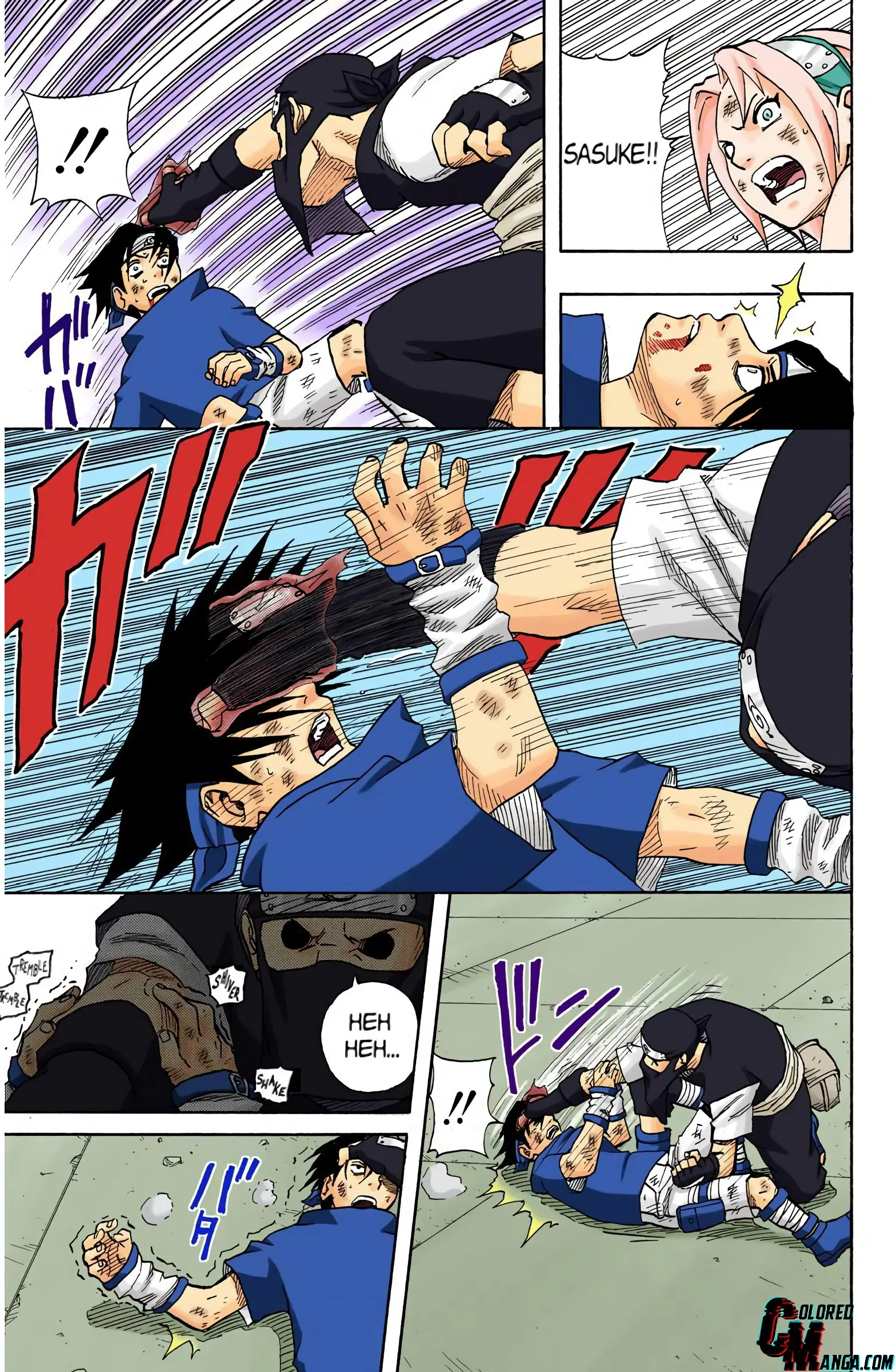 Naruto Colored Manga Online, chapter 67, page 13