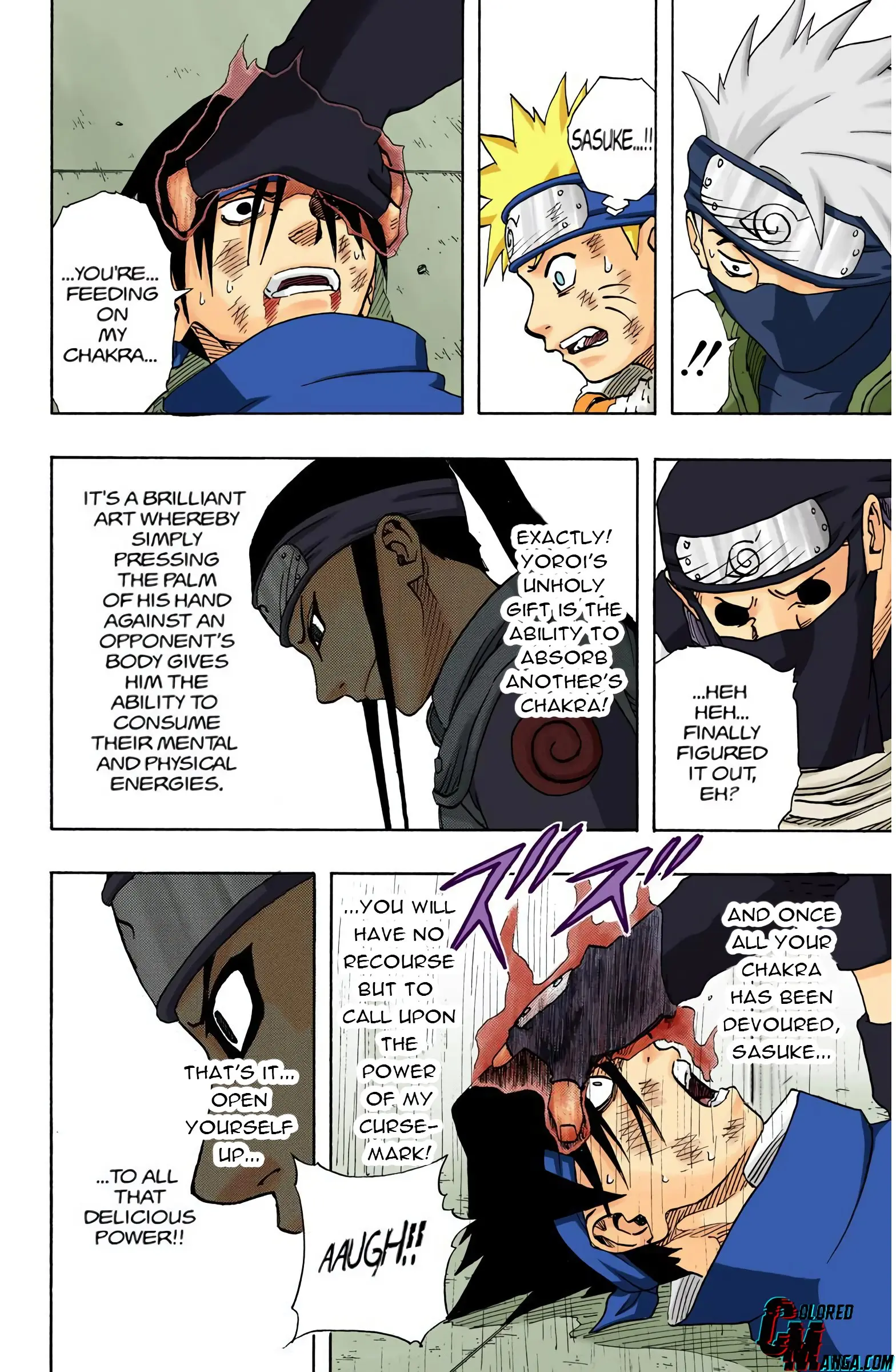 Naruto Colored Manga Online, chapter 67, page 14
