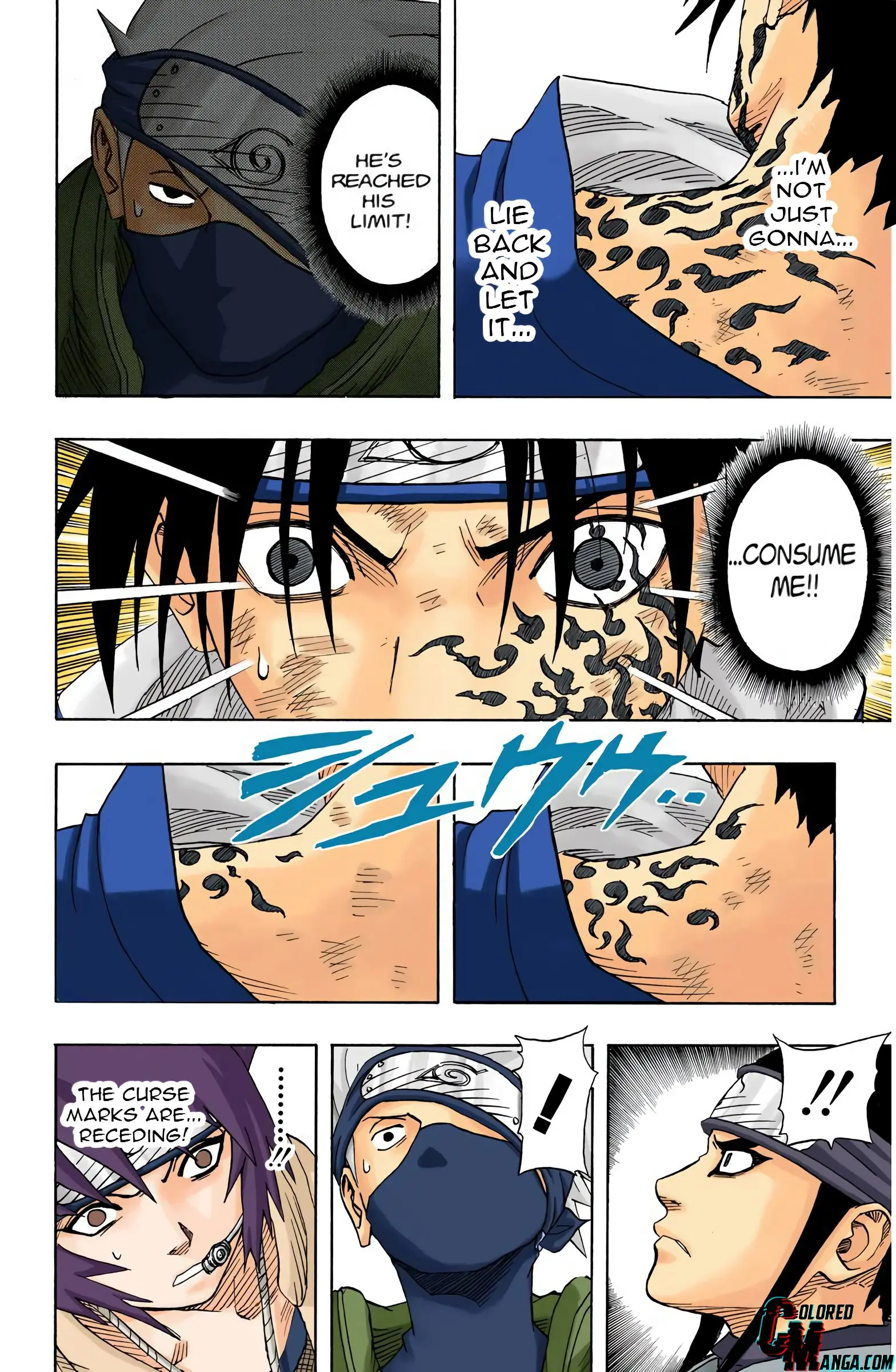Naruto Colored Manga Online, chapter 68, page 4