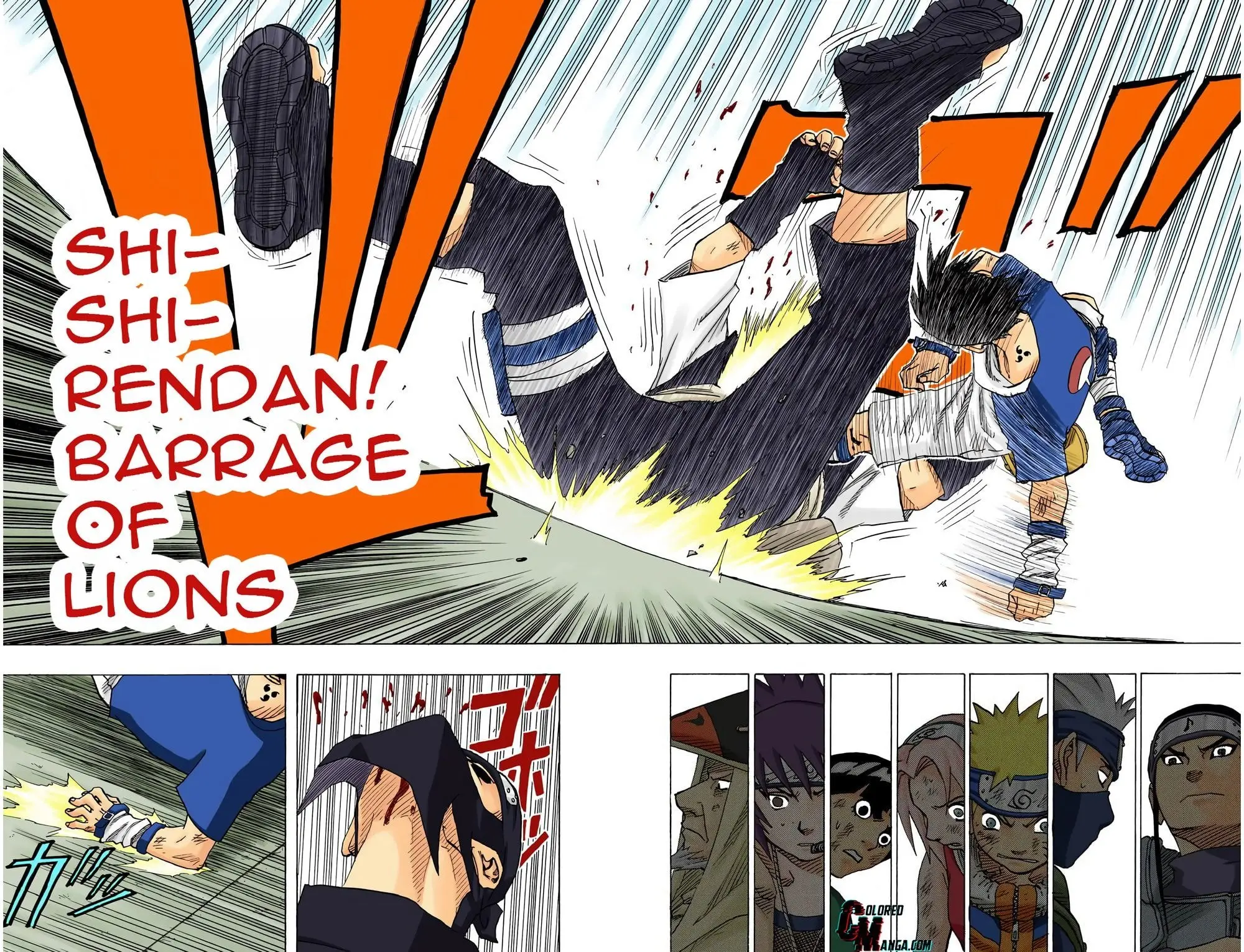 Naruto Colored Manga Online, chapter 68, page 8