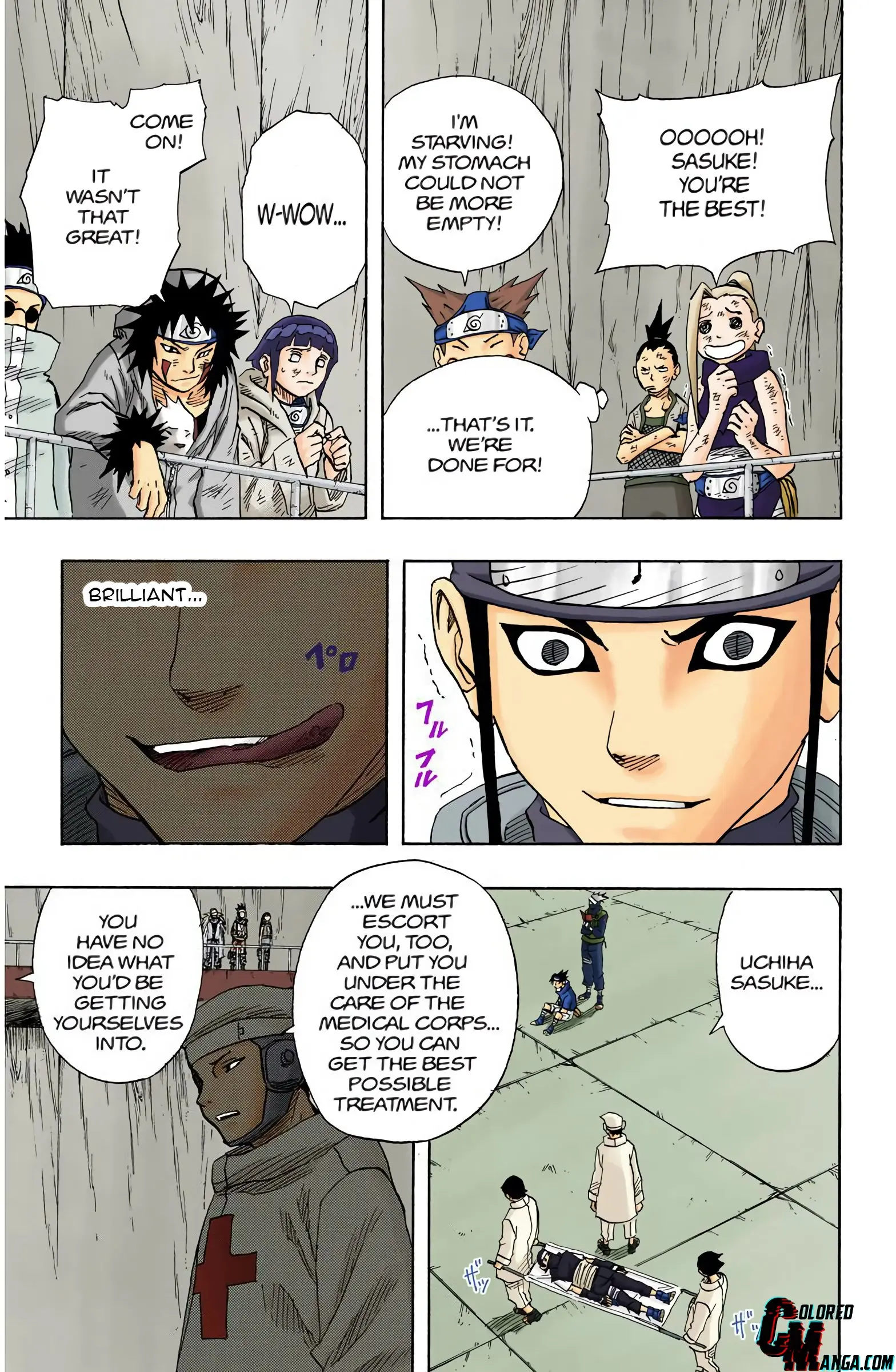 Naruto Colored Manga Online, chapter 68, page 16