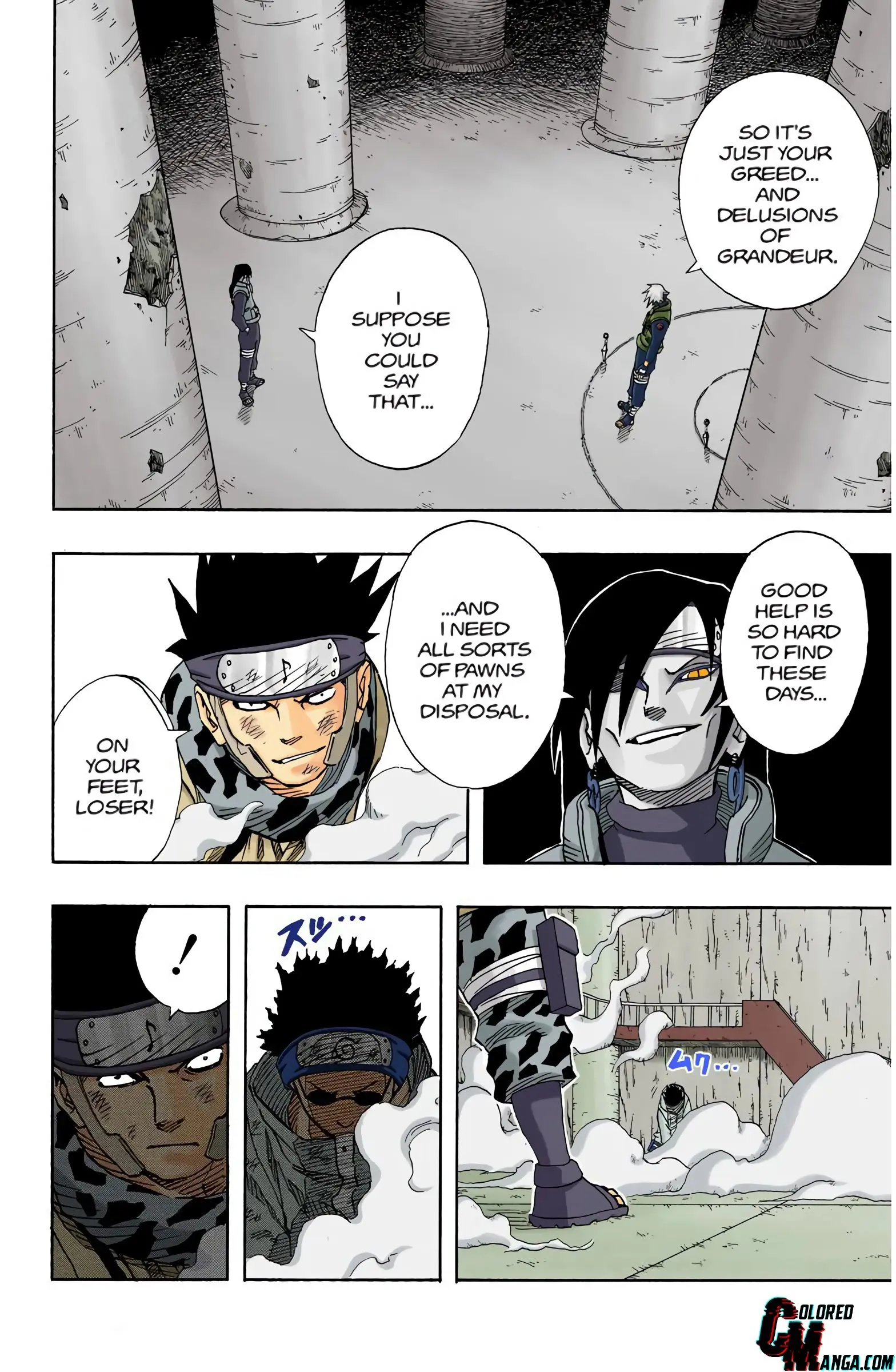 Naruto Colored Manga Online, chapter 69, page 12