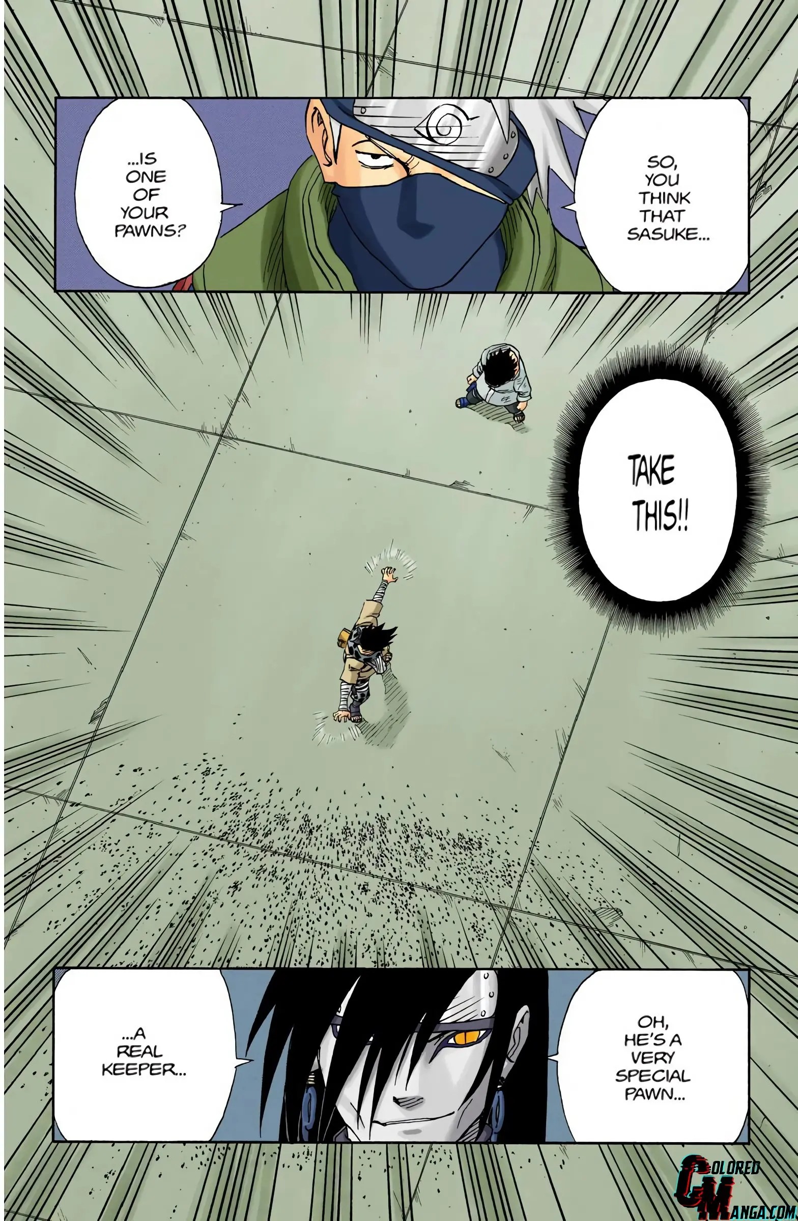 Naruto Colored Manga Online, chapter 69, page 17