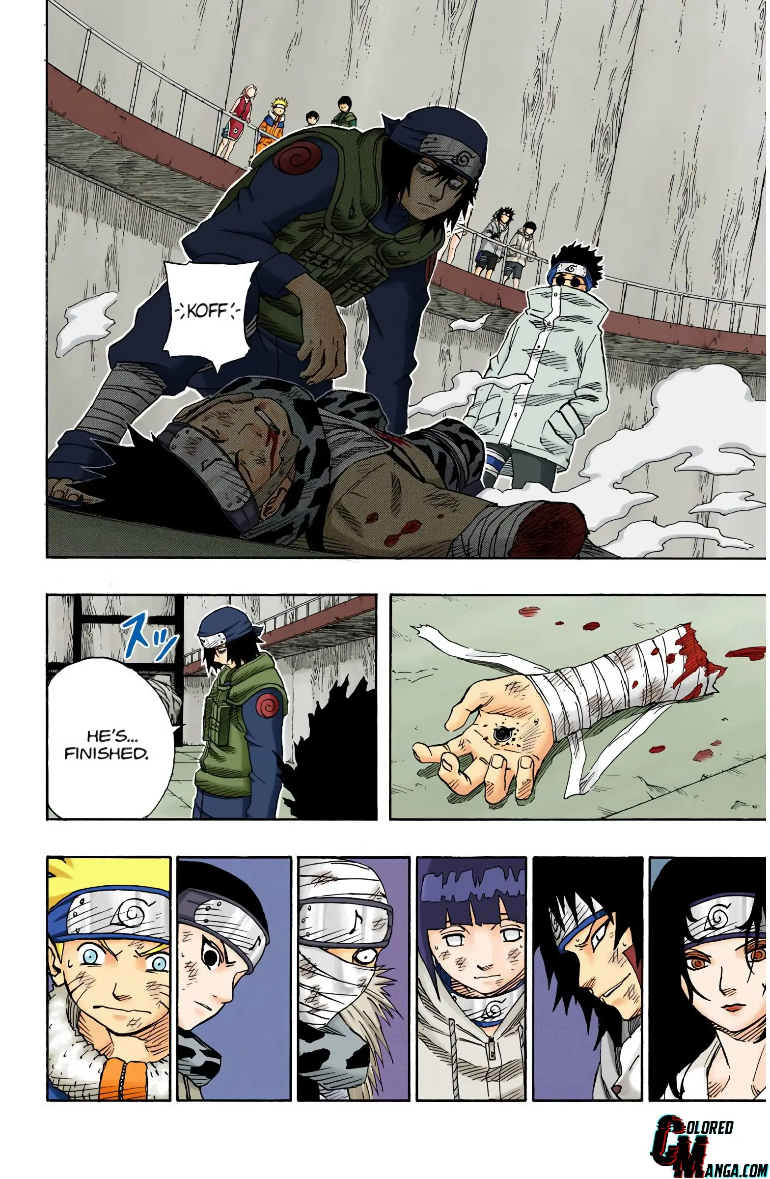 Naruto Colored Manga Online, chapter 70, page 4