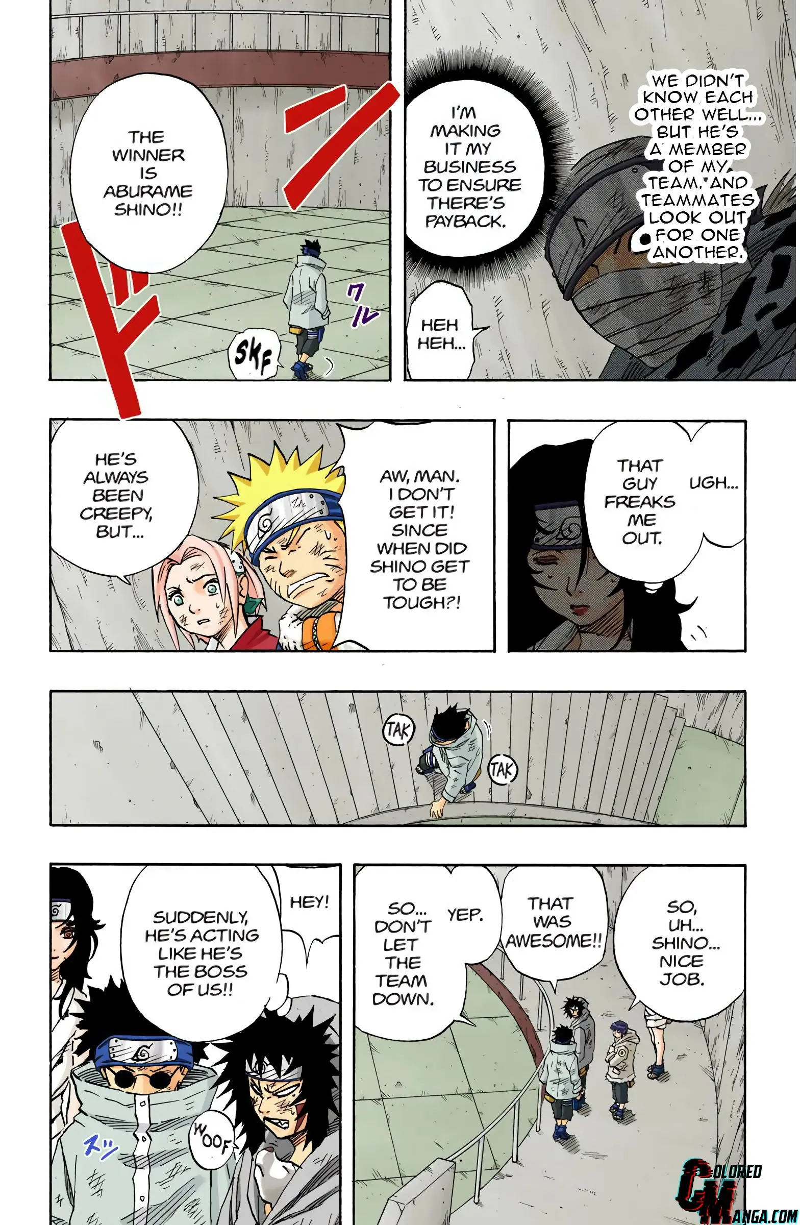 Naruto Colored Manga Online, chapter 70, page 8