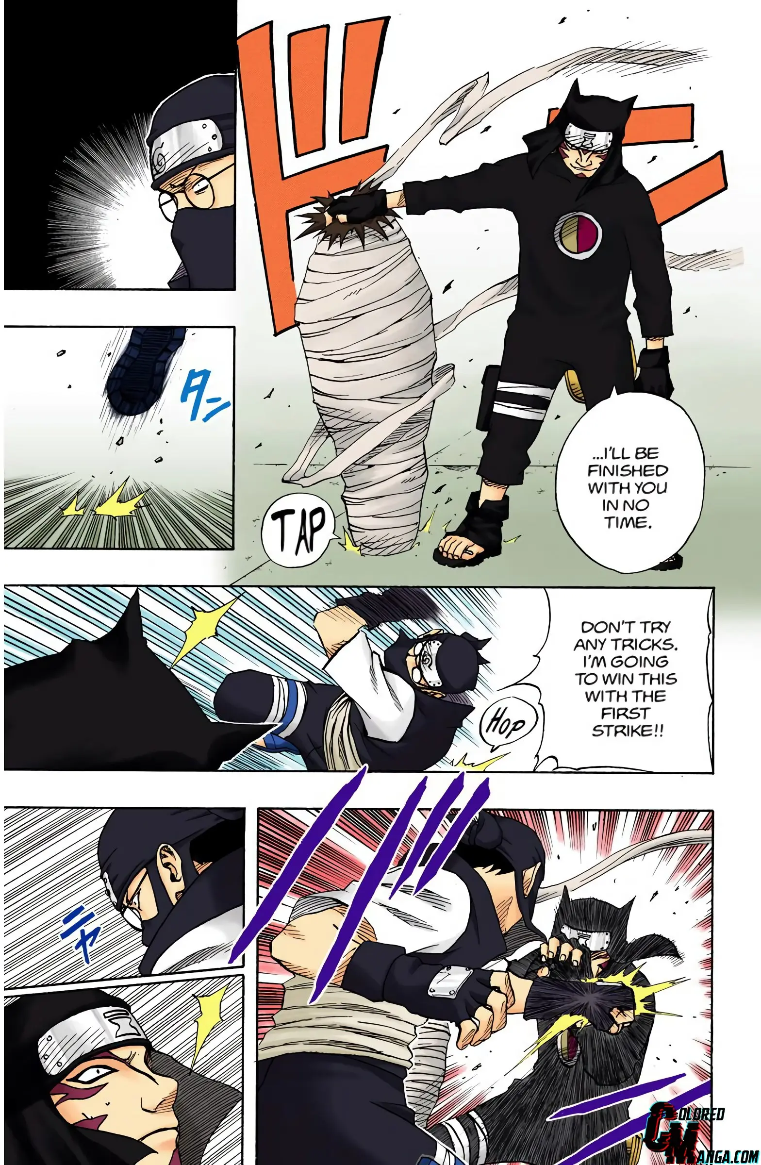 Naruto Colored Manga Online, chapter 70, page 11