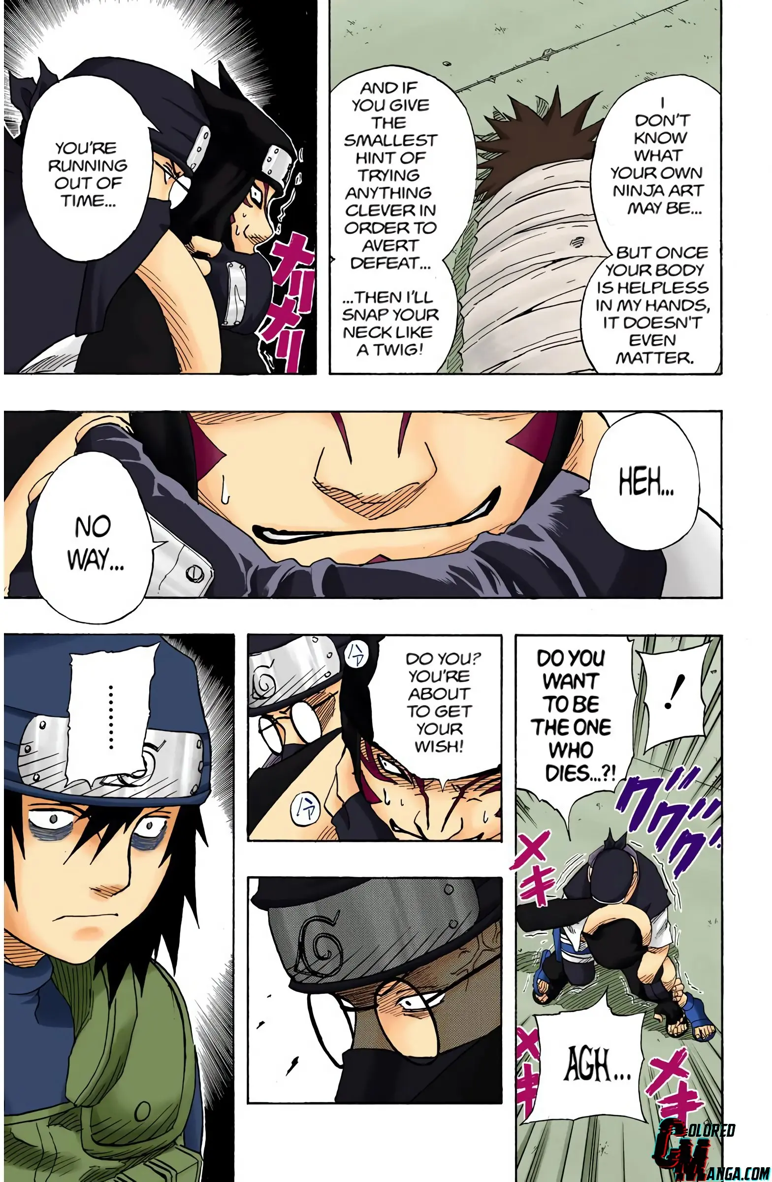 Naruto Colored Manga Online, chapter 70, page 13