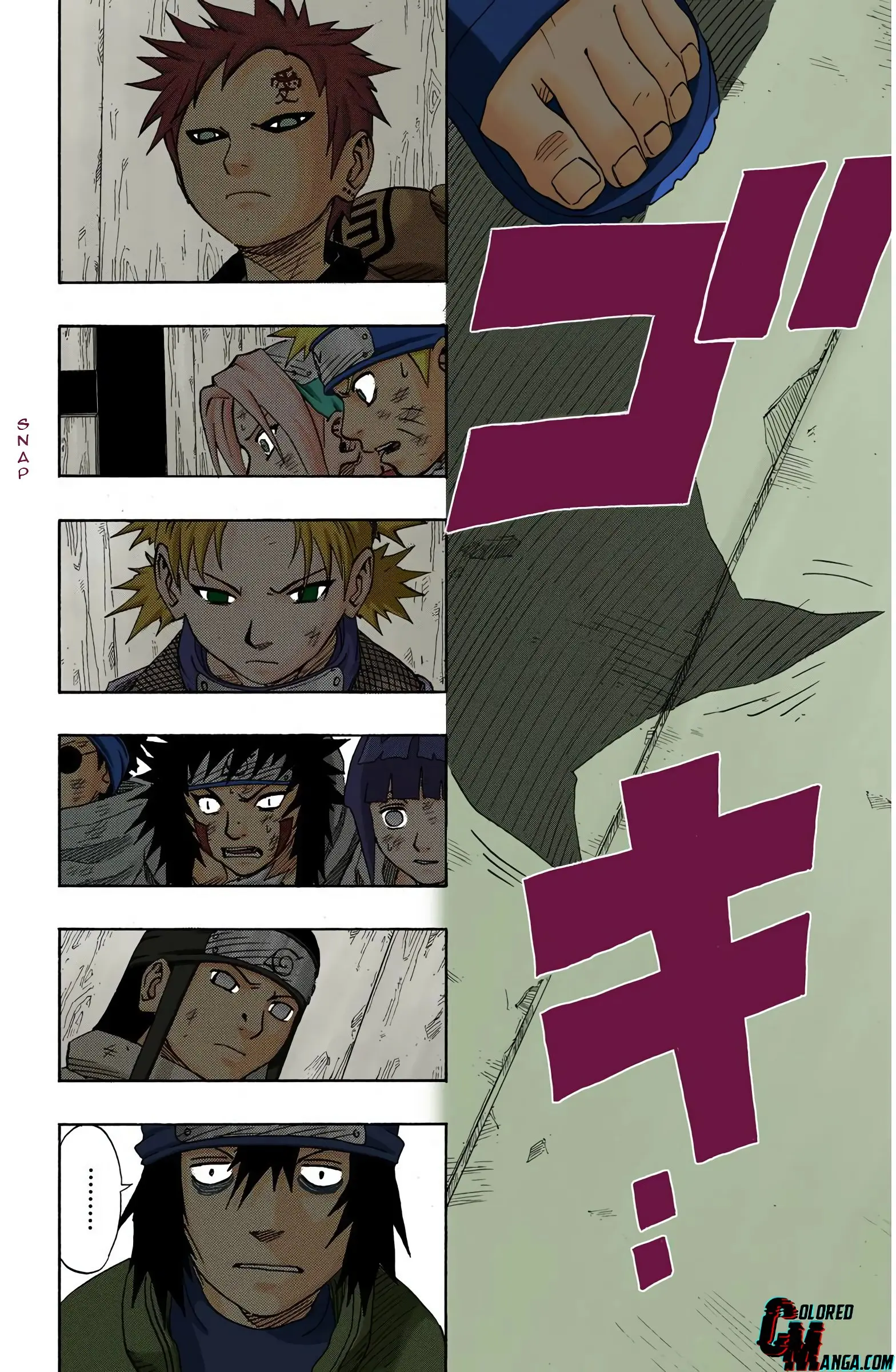 Naruto Colored Manga Online, chapter 70, page 14