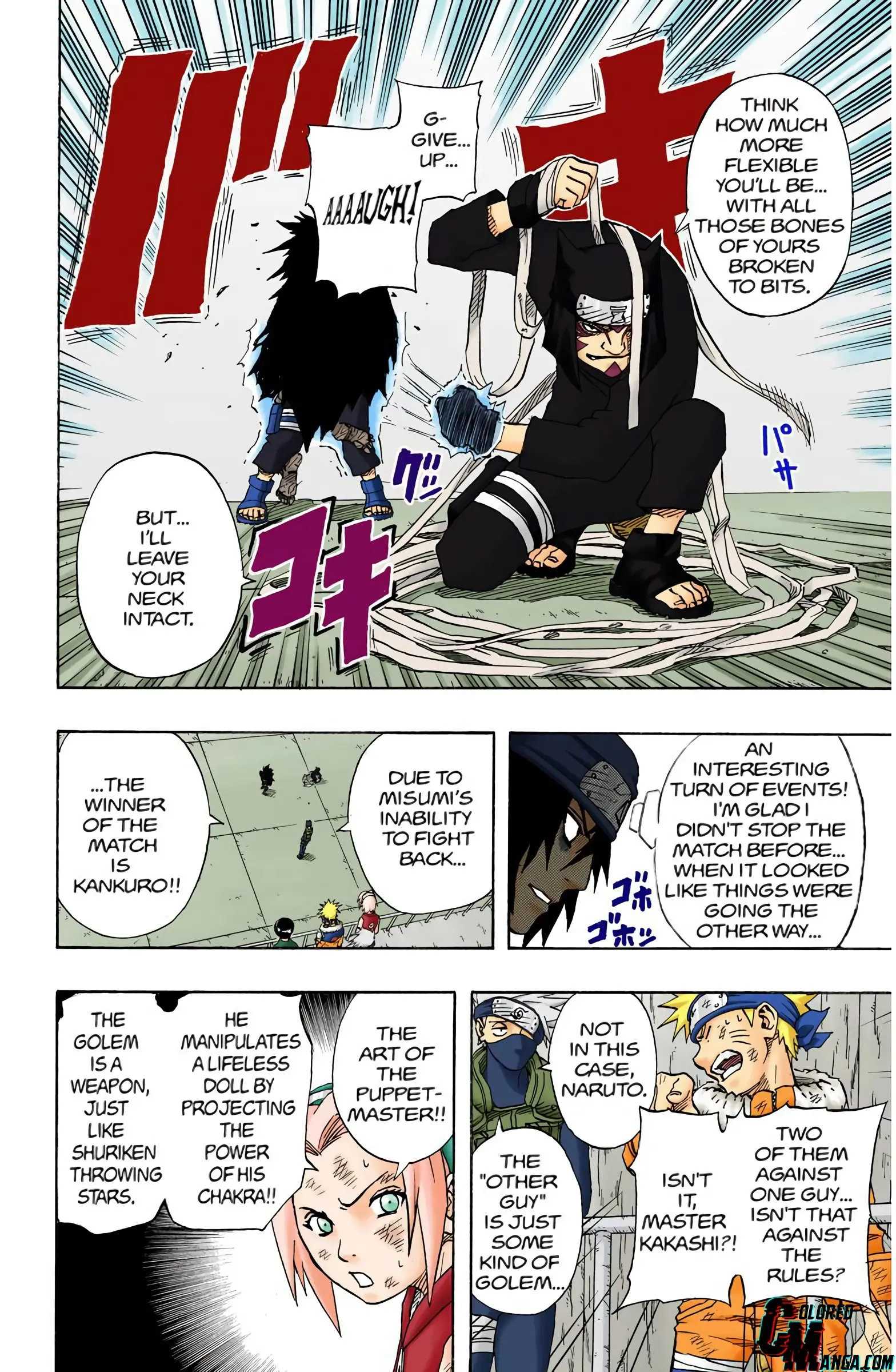 Naruto Colored Manga Online, chapter 70, page 18