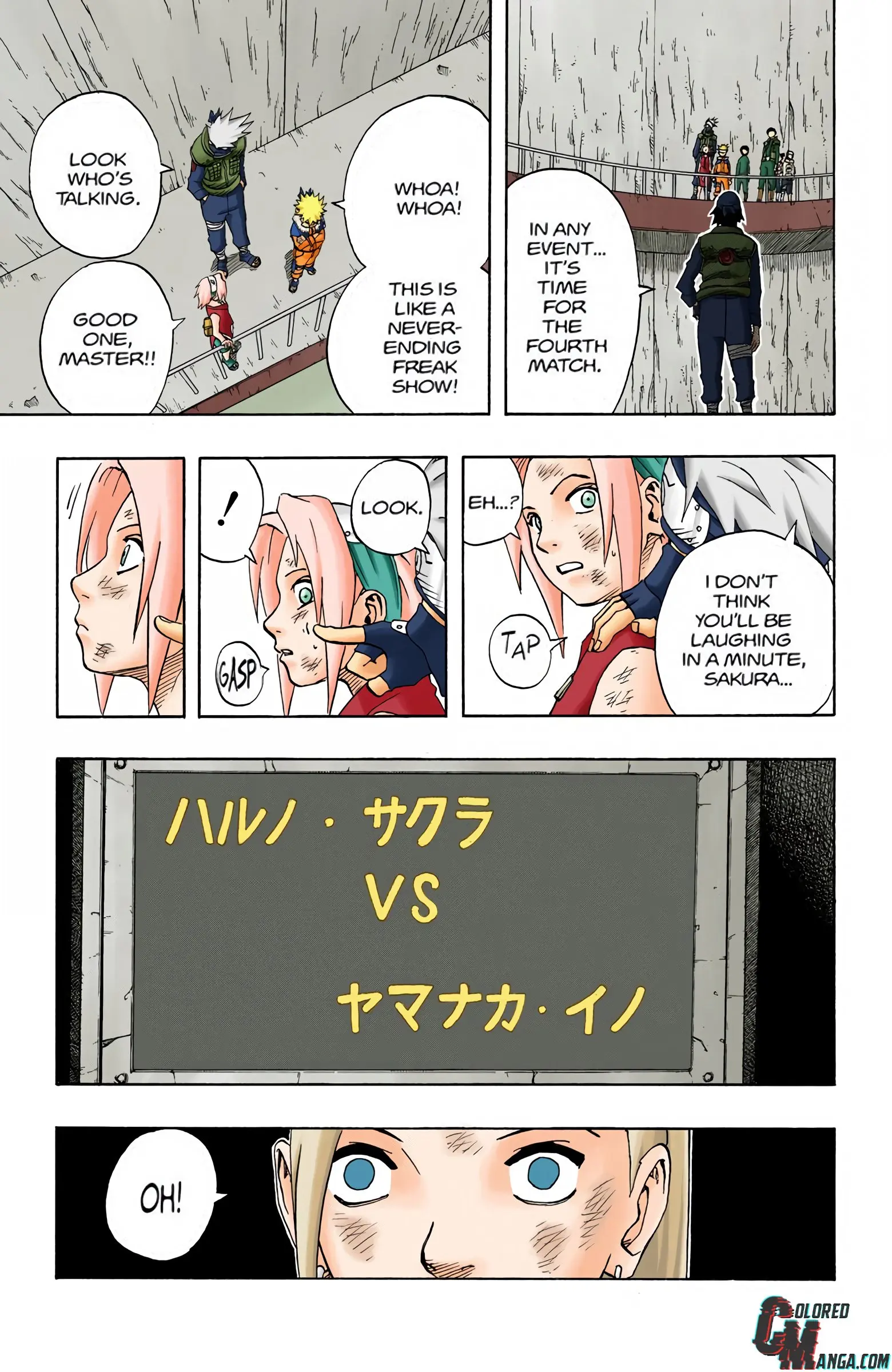 Naruto Colored Manga Online, chapter 70, page 19