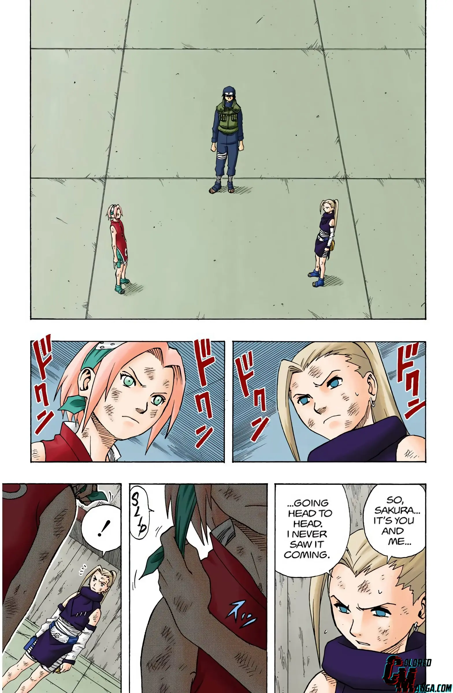 Naruto Colored Manga Online, chapter 71, page 2