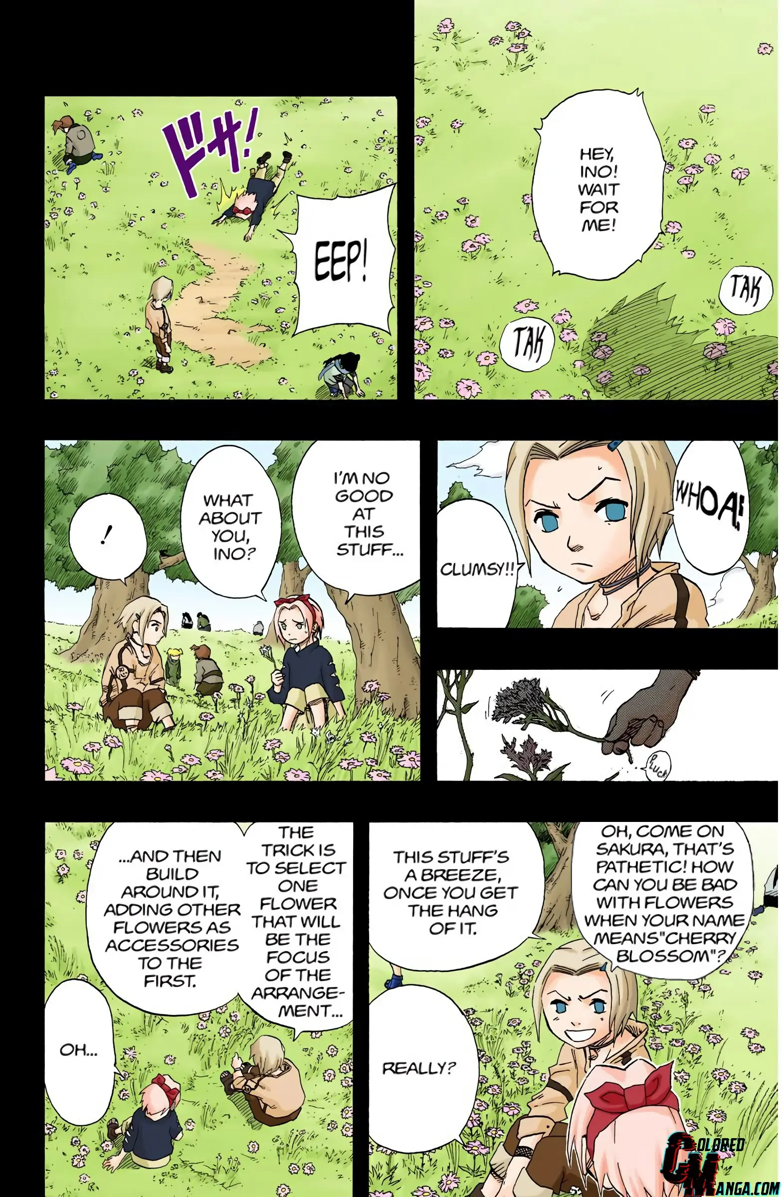 Naruto Colored Manga Online, chapter 71, page 5