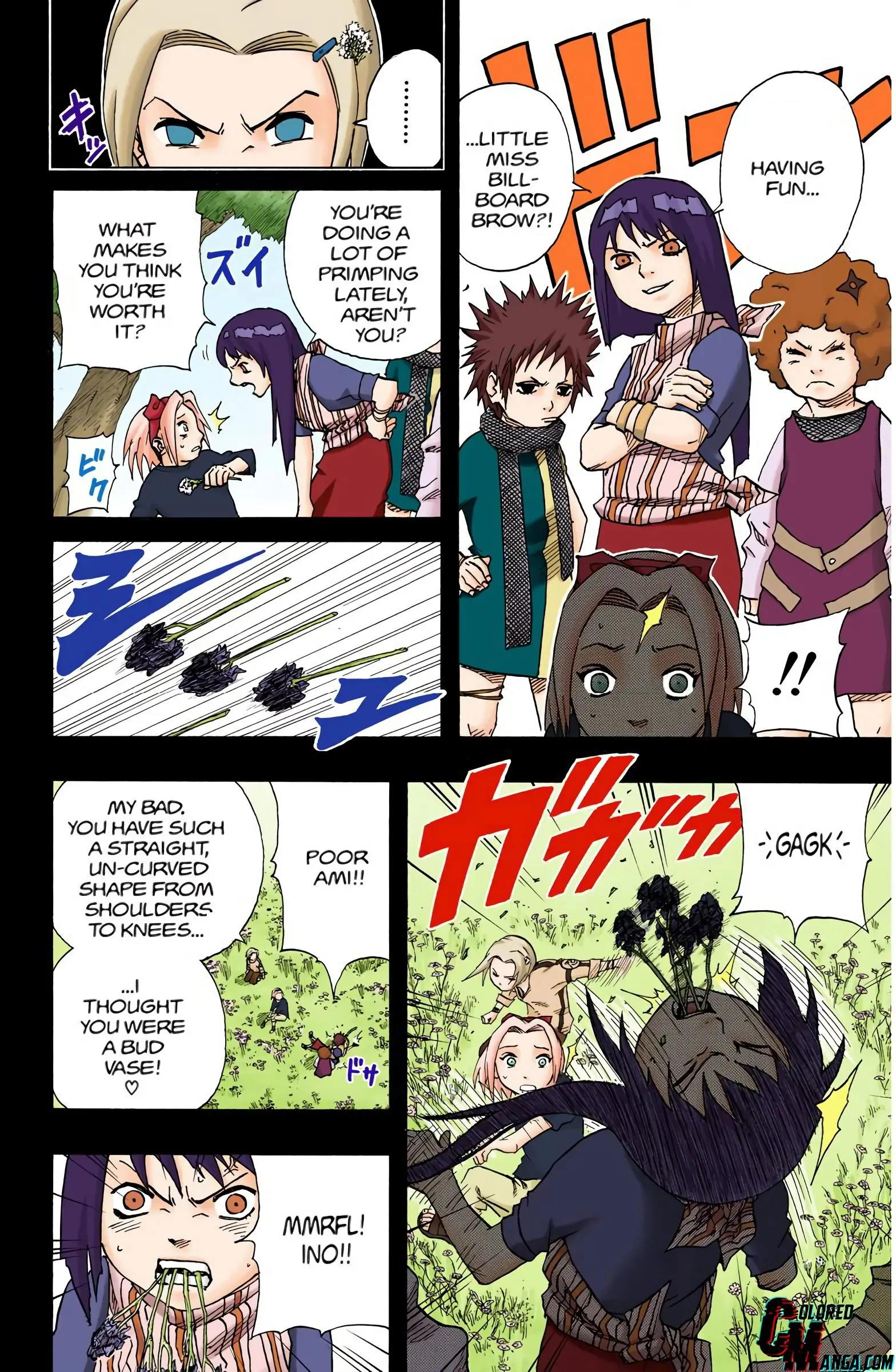 Naruto Colored Manga Online, chapter 71, page 7