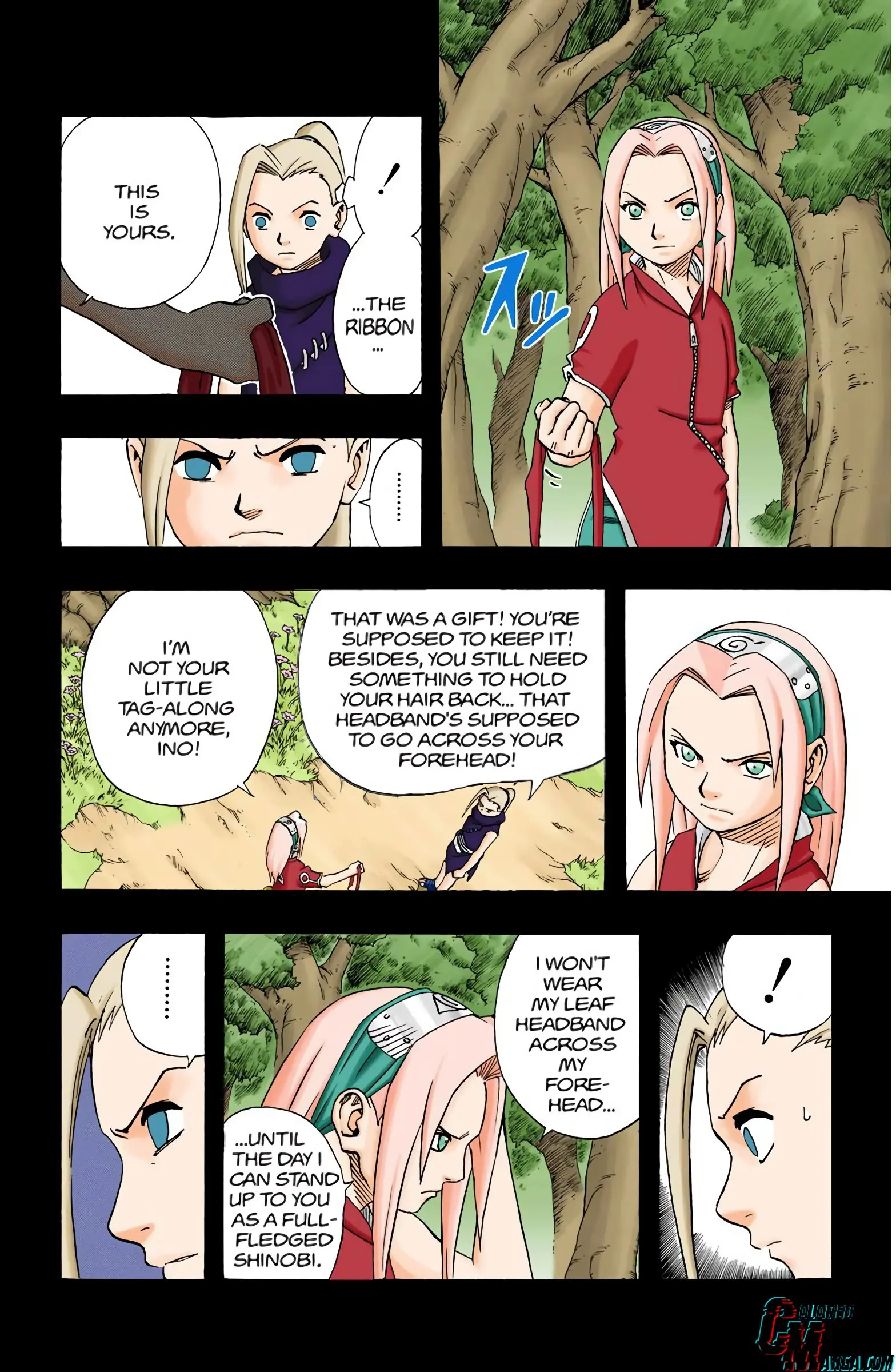 Naruto Colored Manga Online, chapter 71, page 15