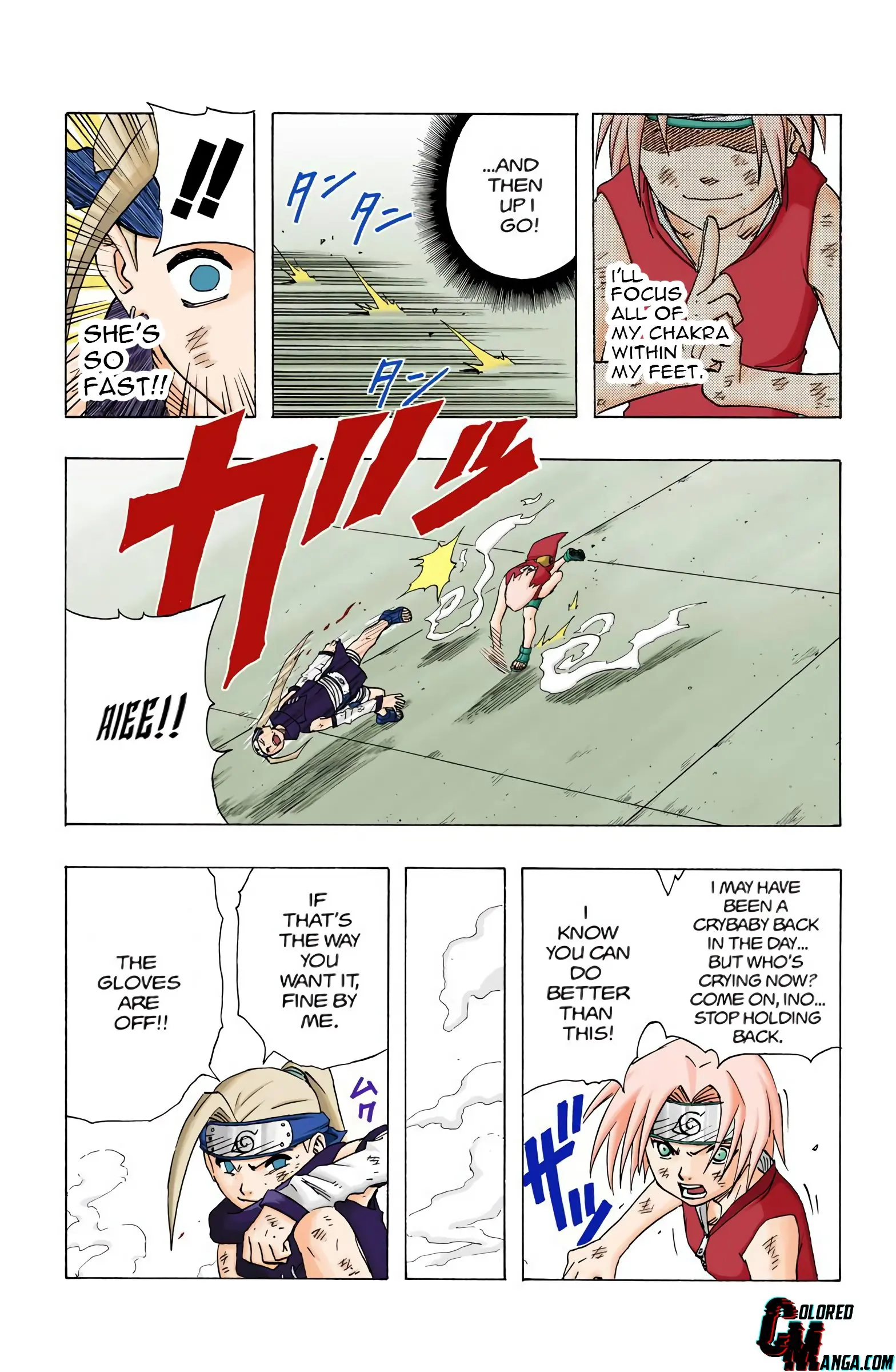 Naruto Colored Manga Online, chapter 71, page 18