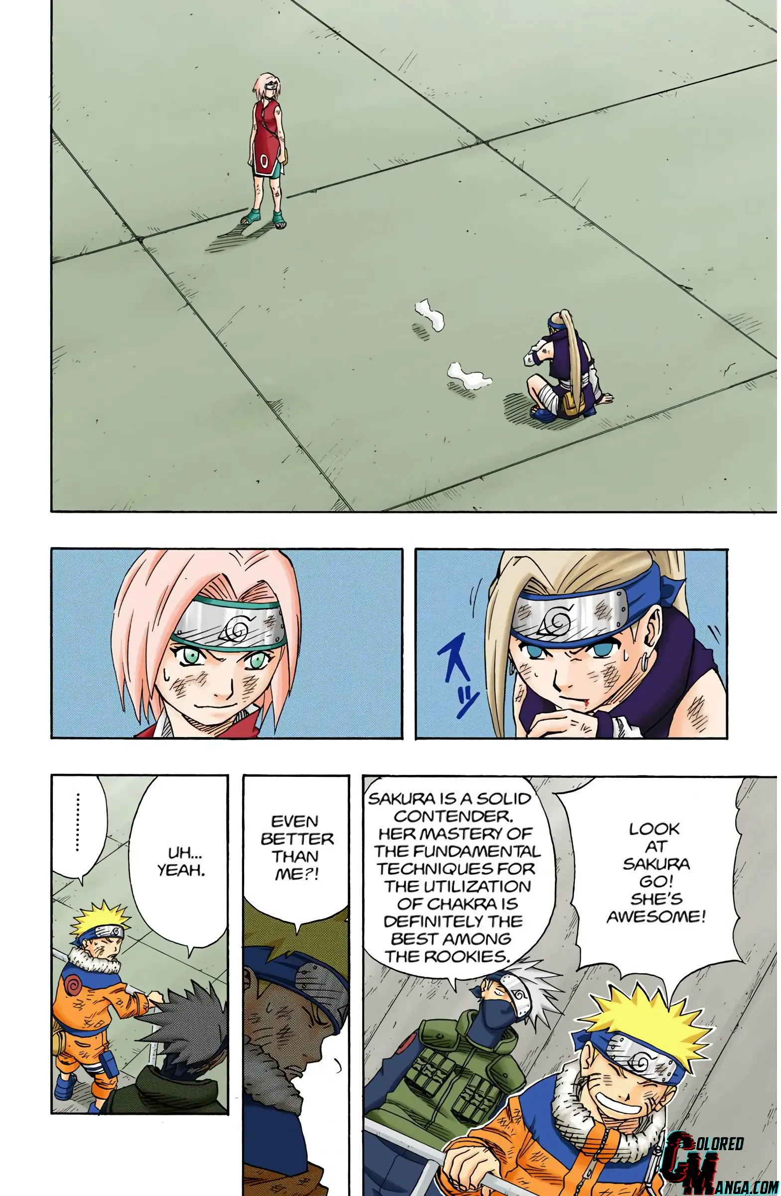 Naruto Colored Manga Online, chapter 72, page 2