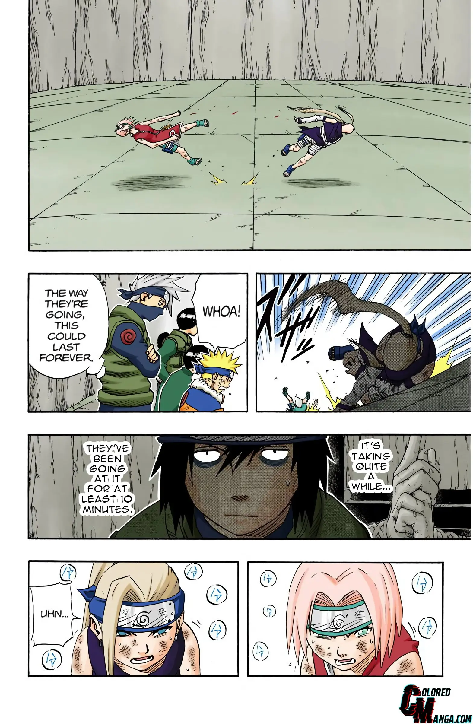 Naruto Colored Manga Online, chapter 72, page 6