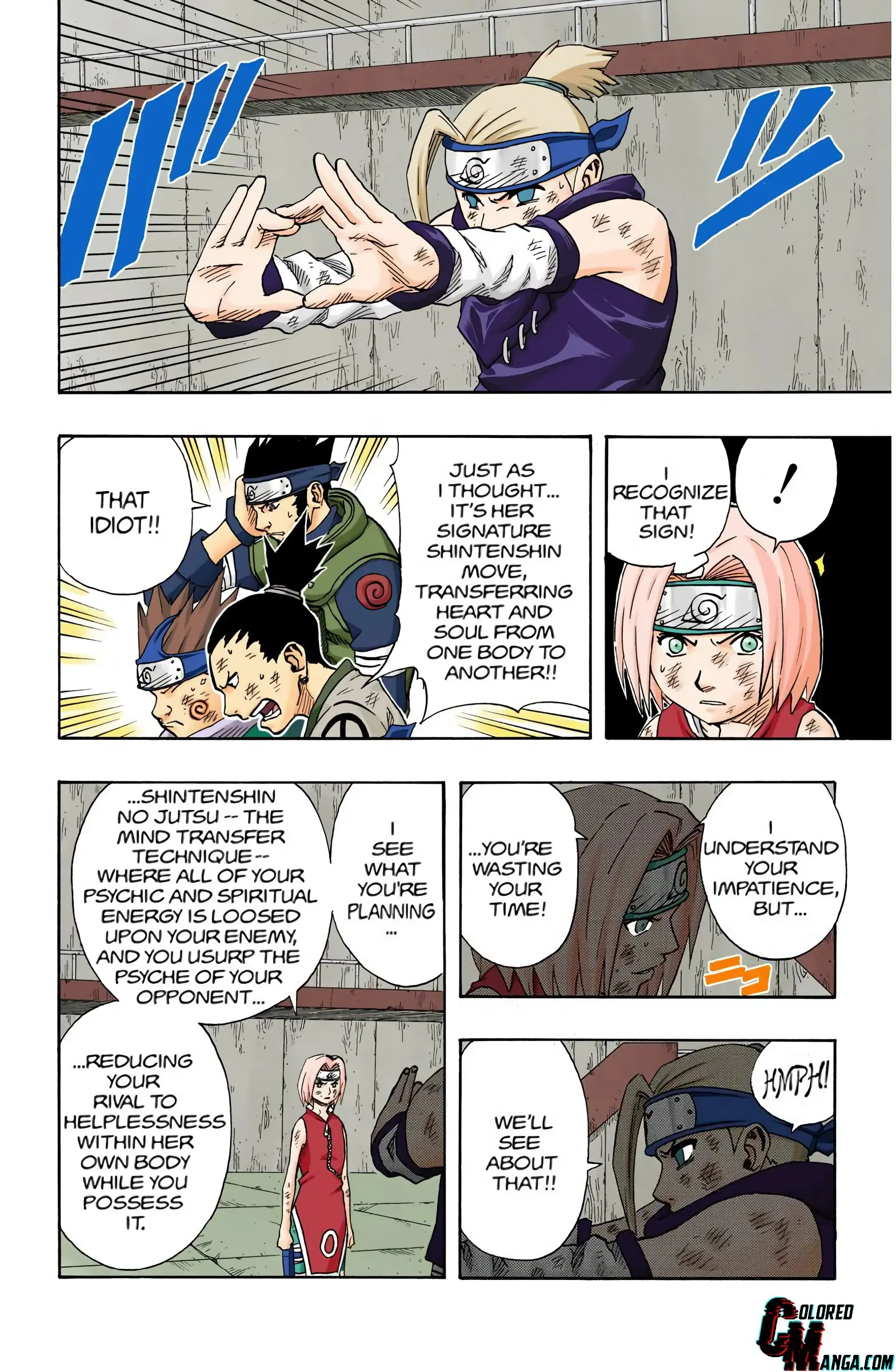 Naruto Colored Manga Online, chapter 72, page 10