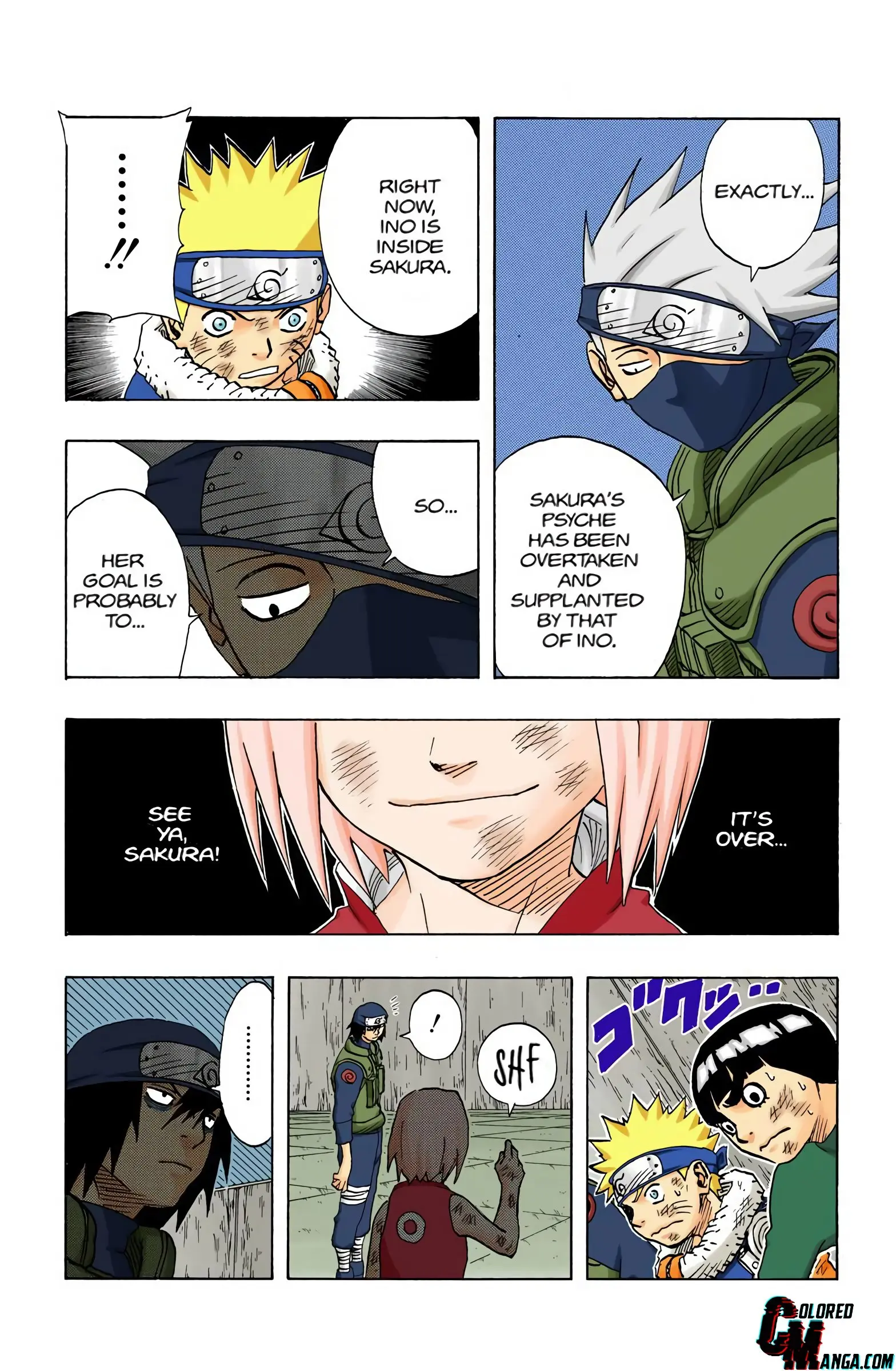 Naruto Colored Manga Online, chapter 73, page 5