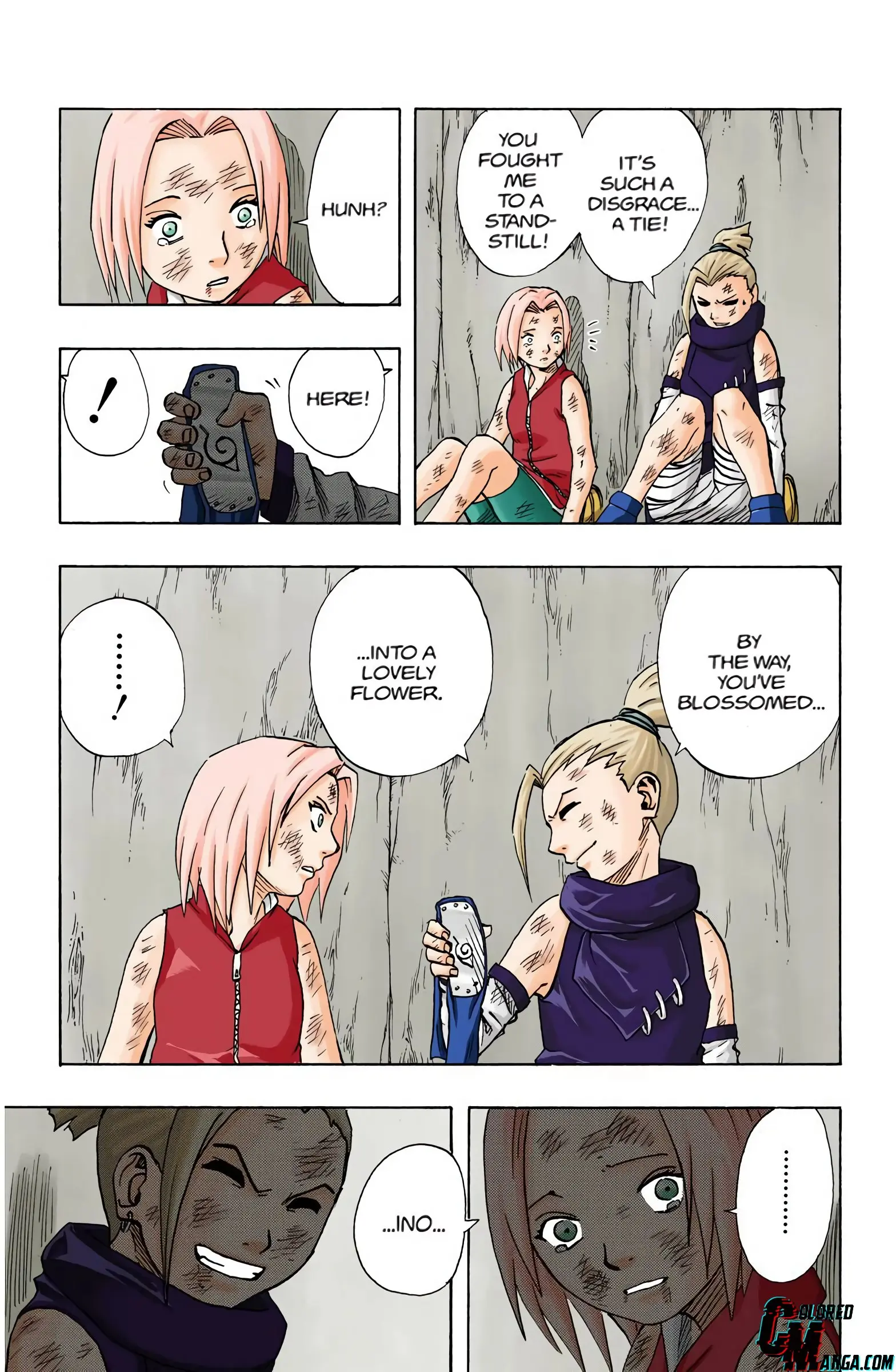 Naruto Colored Manga Online, chapter 73, page 17