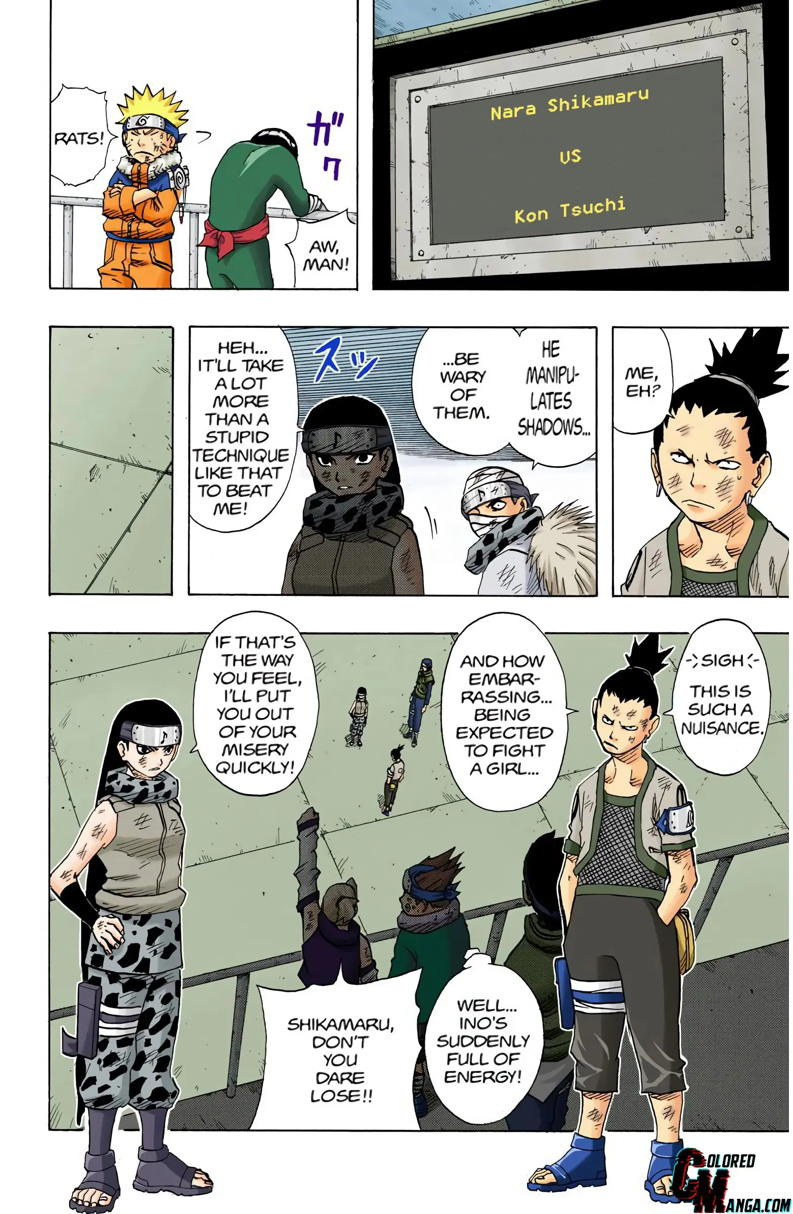 Naruto Colored Manga Online, chapter 74, page 8