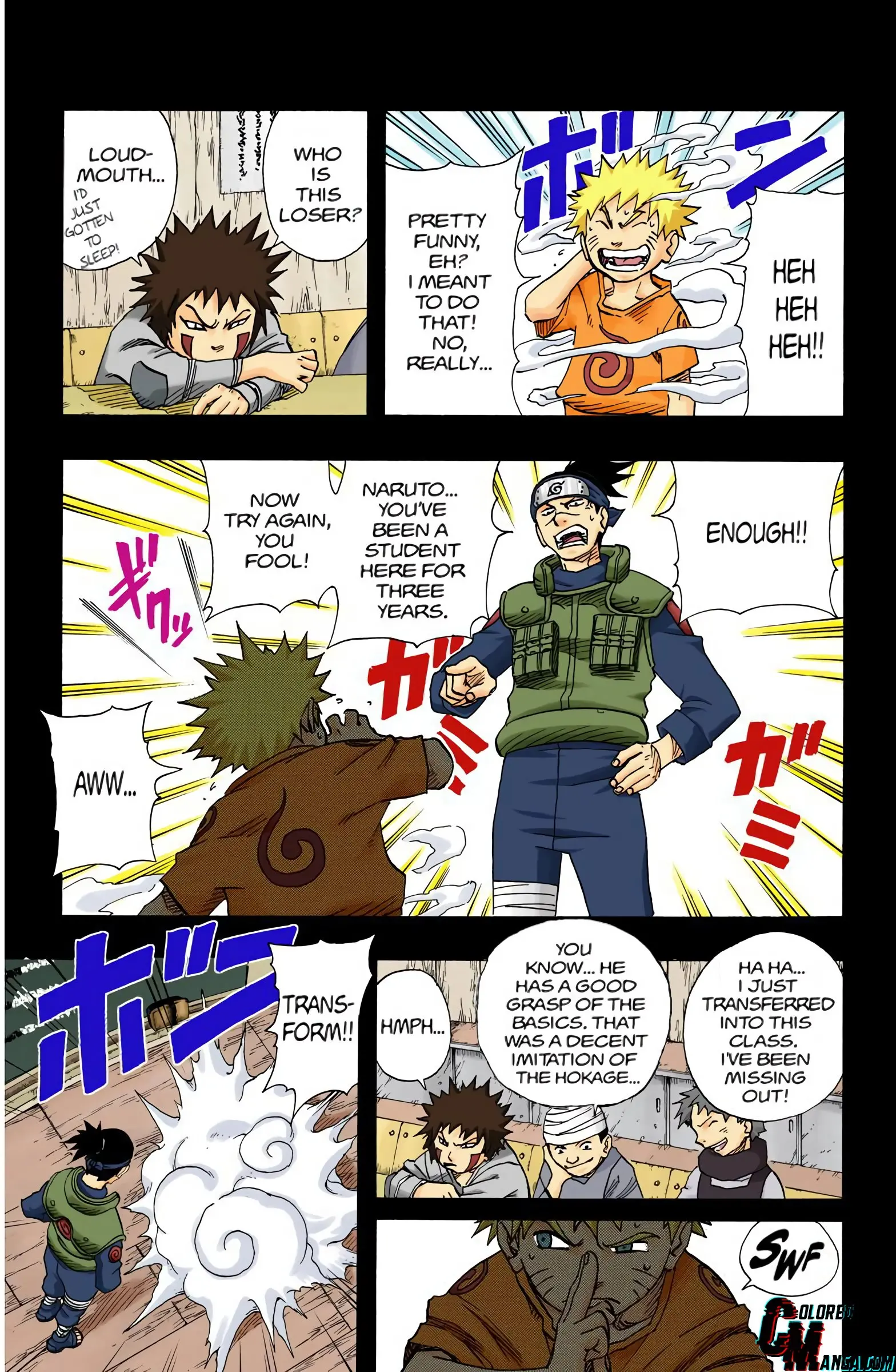 Naruto Colored Manga Online, chapter 75, page 4