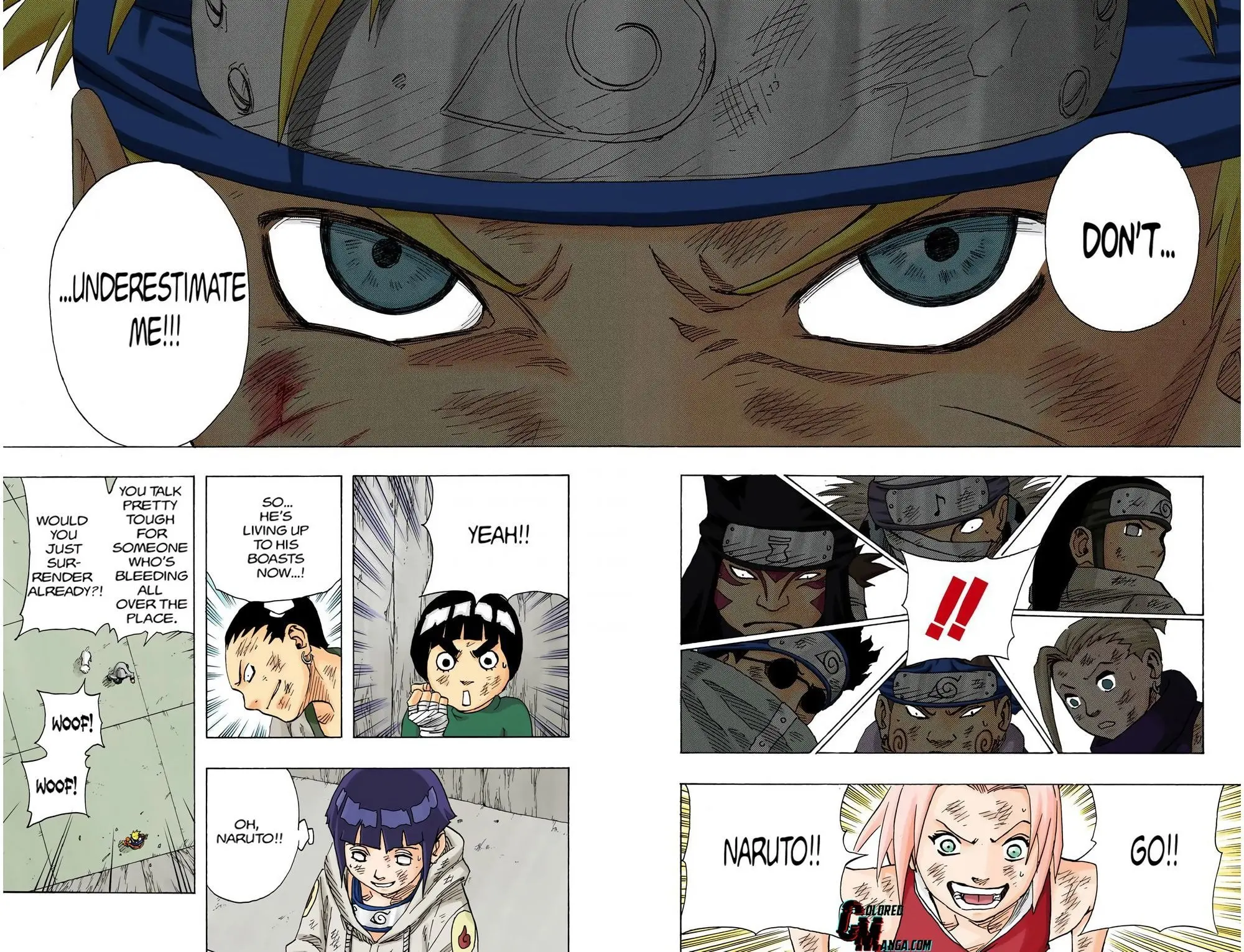 Naruto Colored Manga Online, chapter 75, page 10