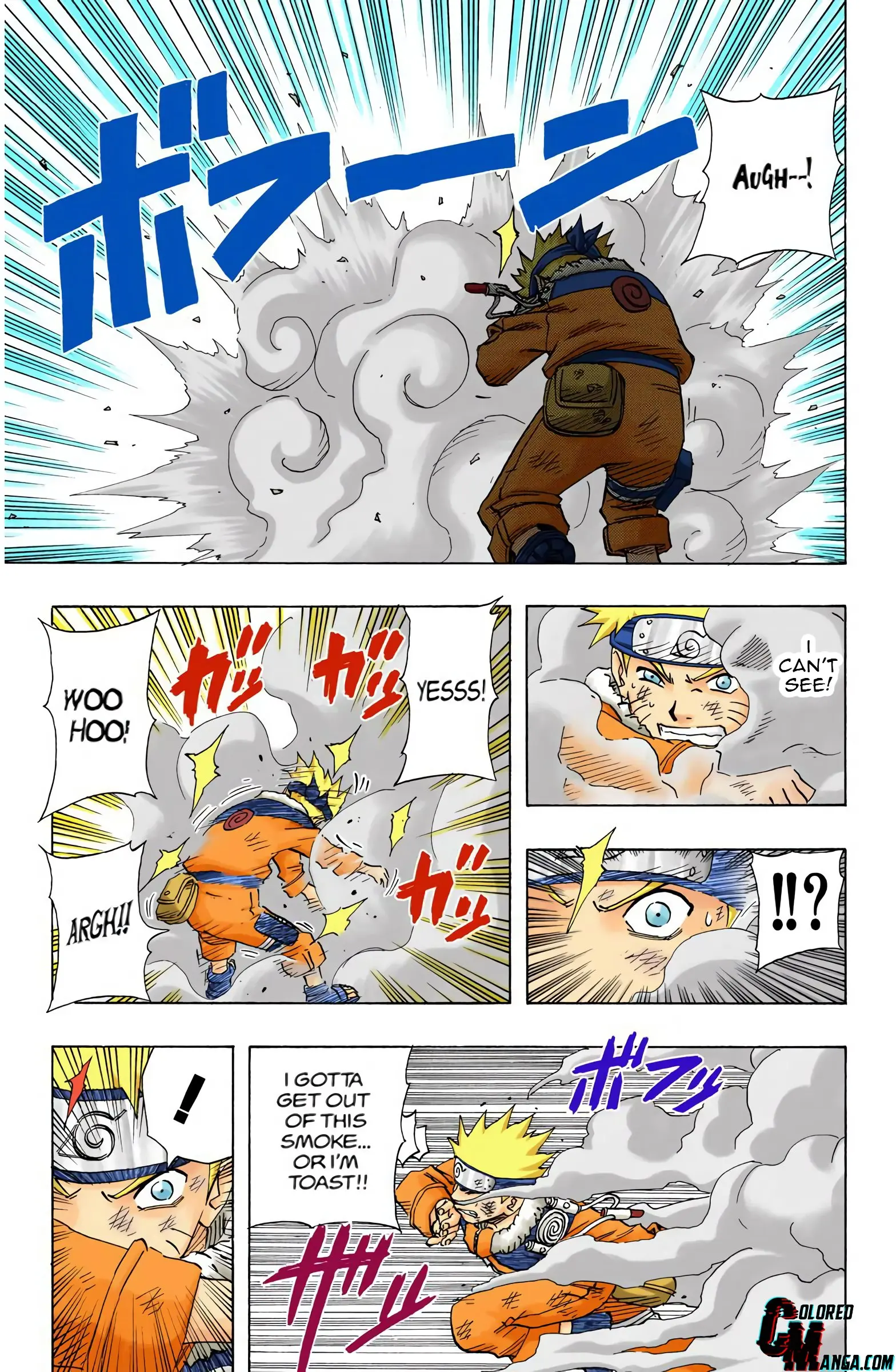 Naruto Colored Manga Online, chapter 75, page 11