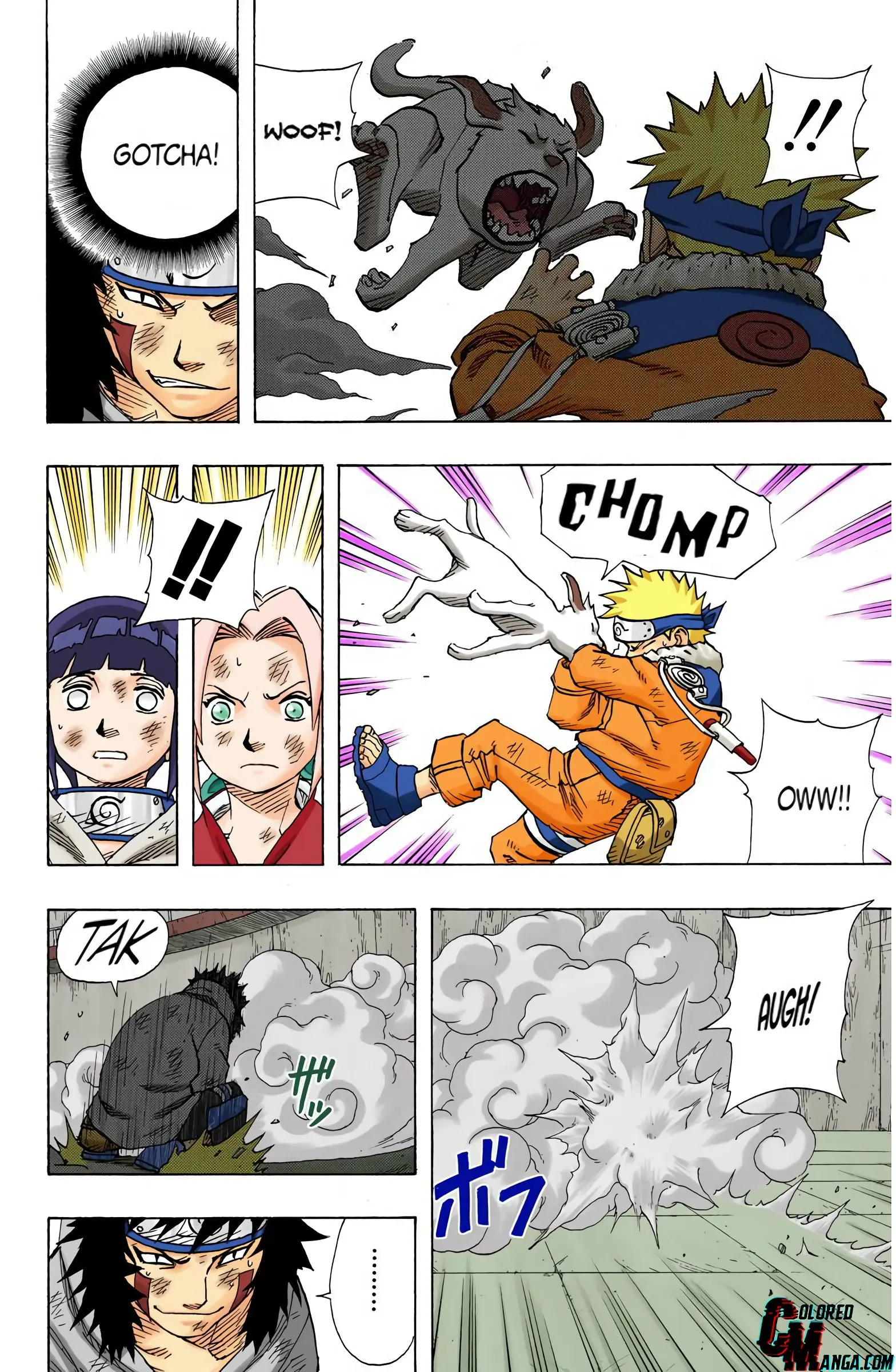 Naruto Colored Manga Online, chapter 75, page 12