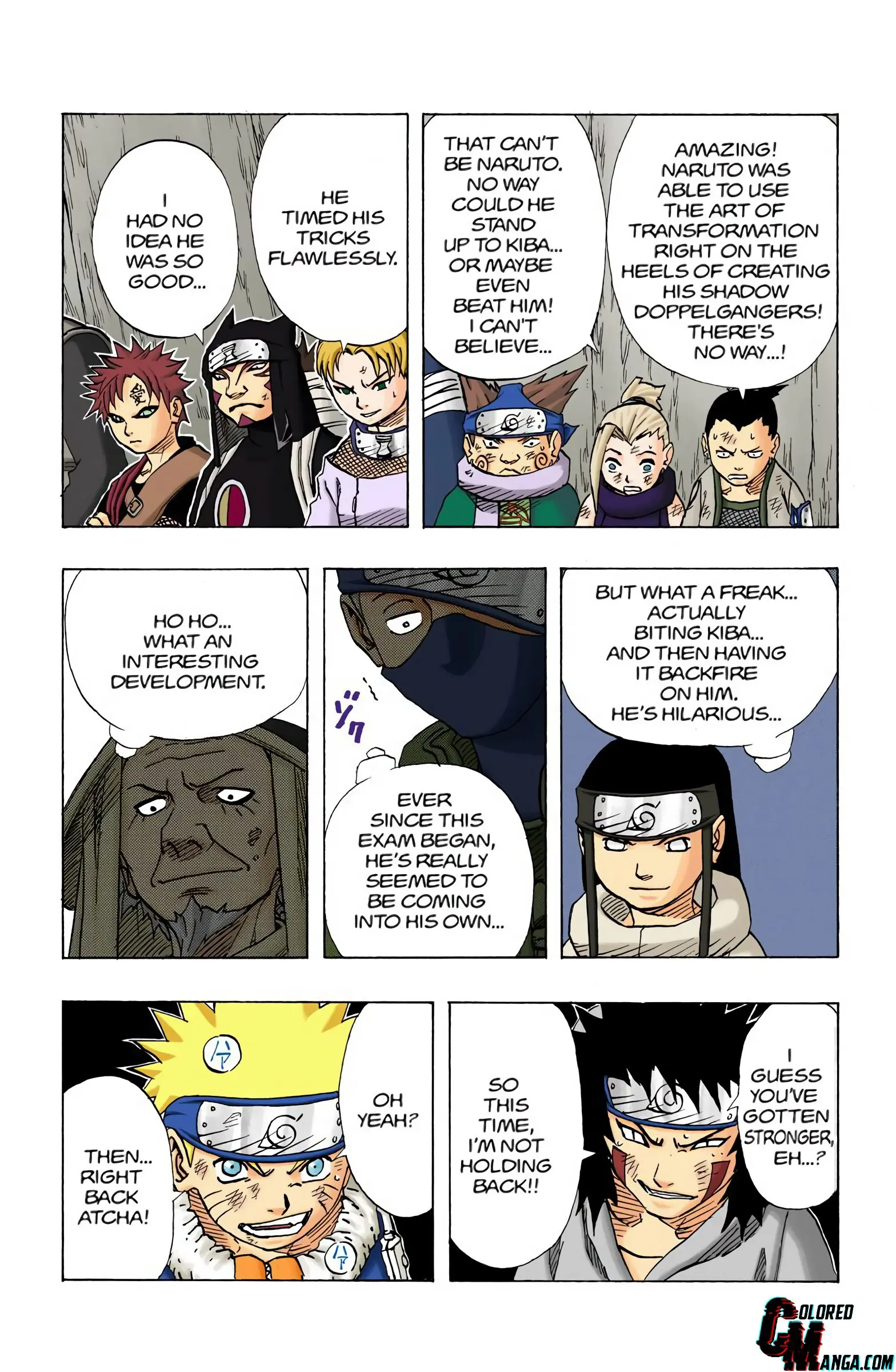 Naruto Colored Manga Online, chapter 75, page 15