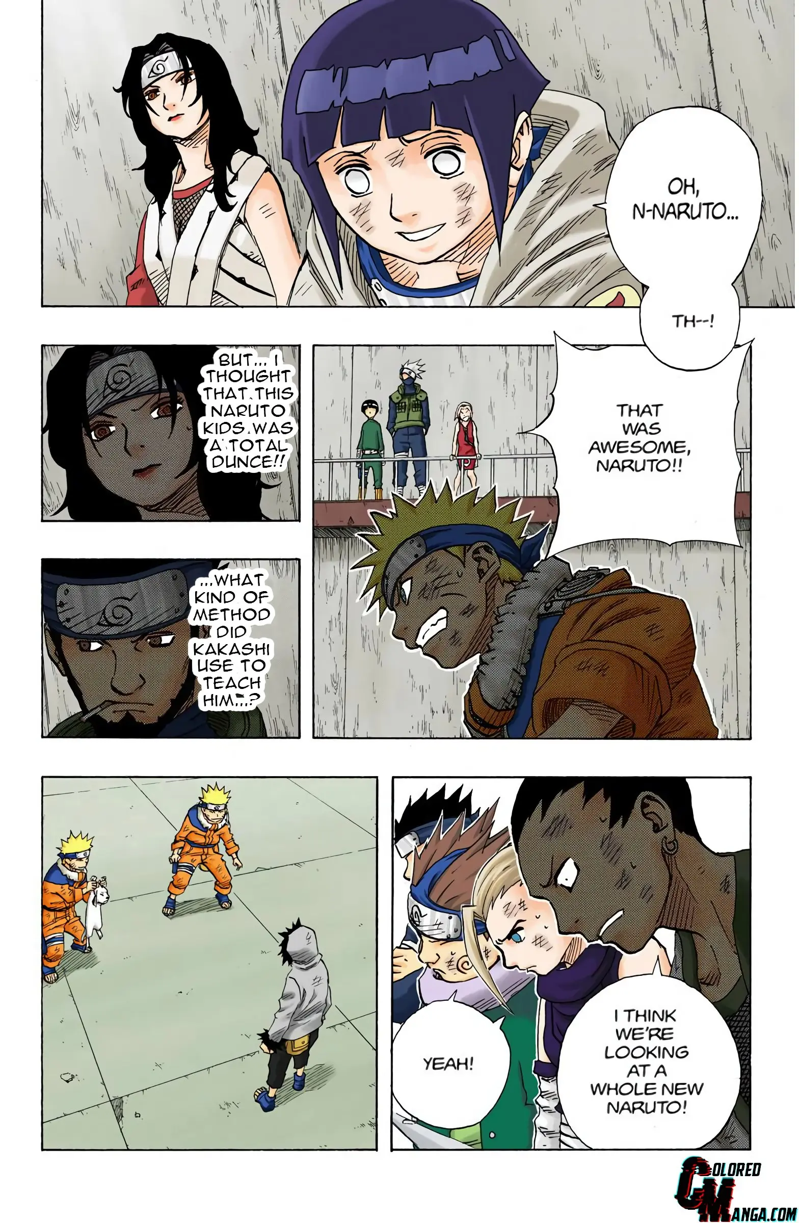 Naruto Colored Manga Online, chapter 76, page 2