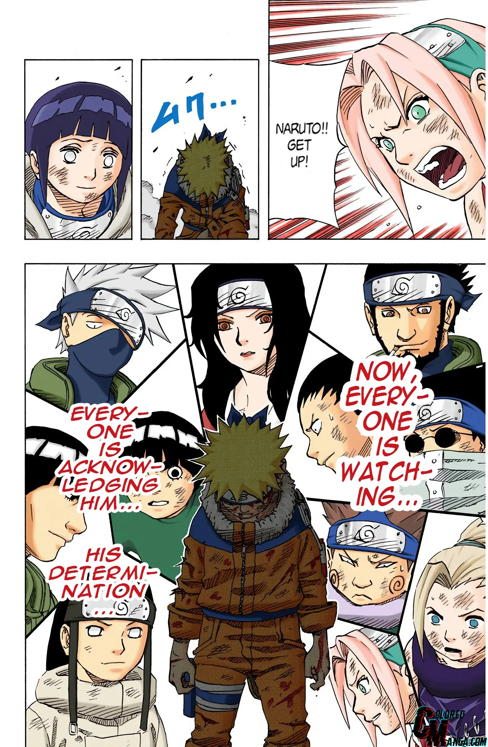 Naruto Colored Manga Online, chapter 76, page 11