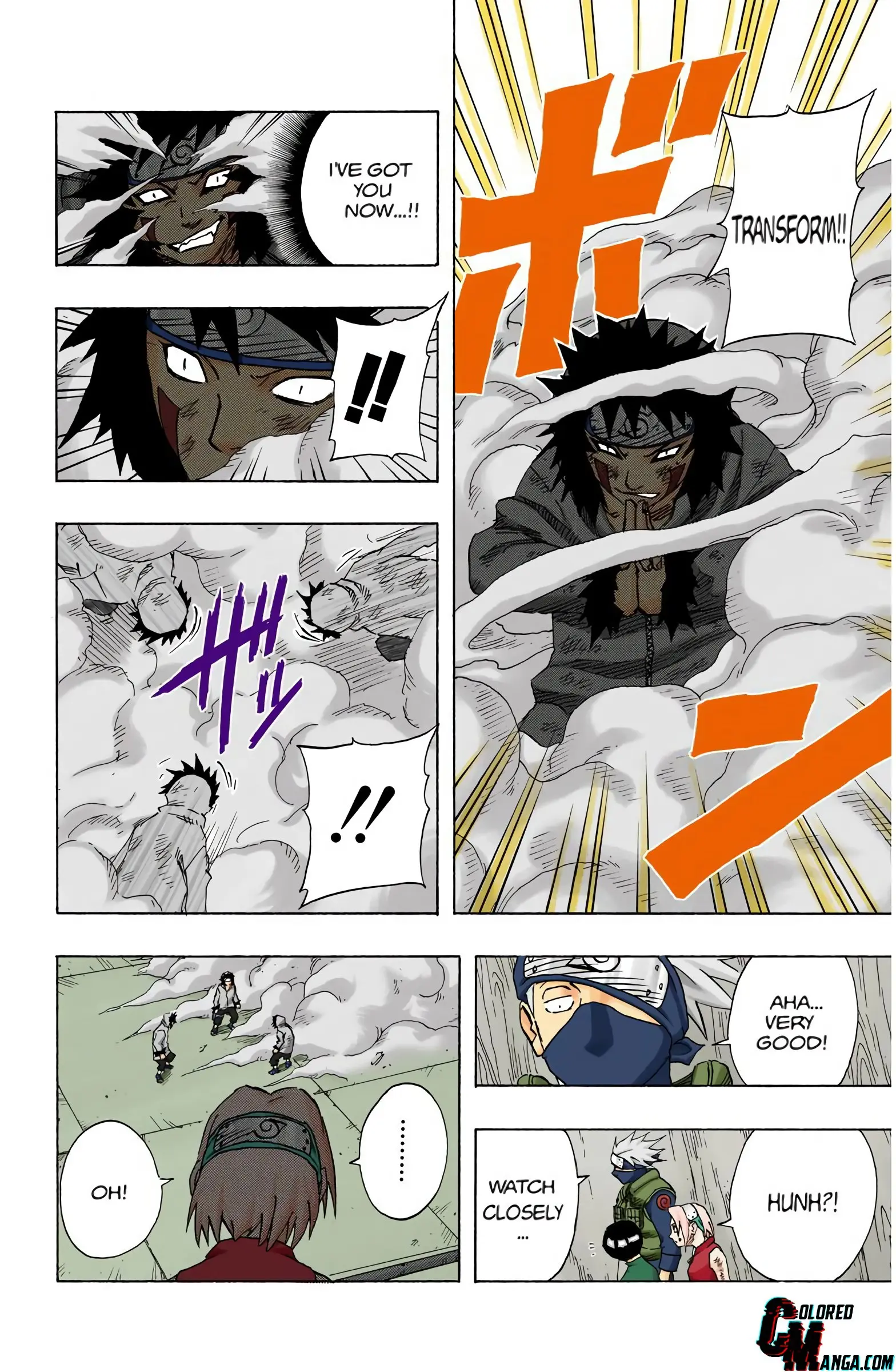 Naruto Colored Manga Online, chapter 76, page 15