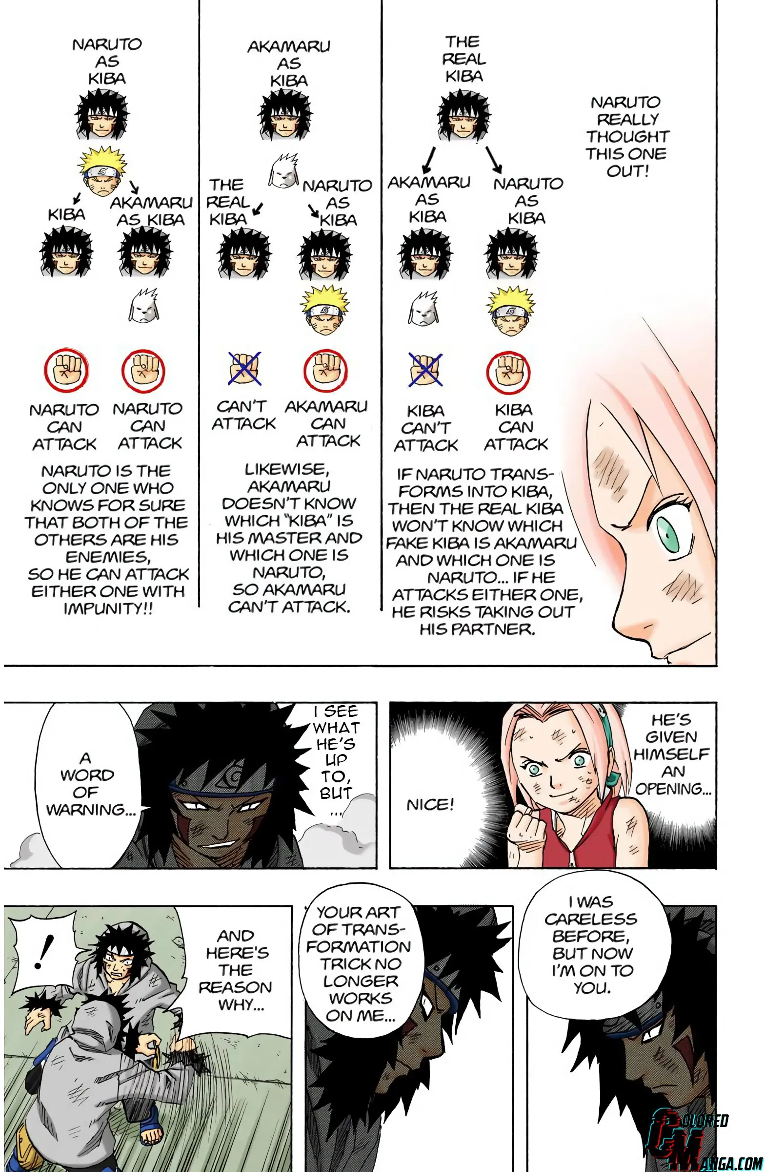 Naruto Colored Manga Online, chapter 76, page 16