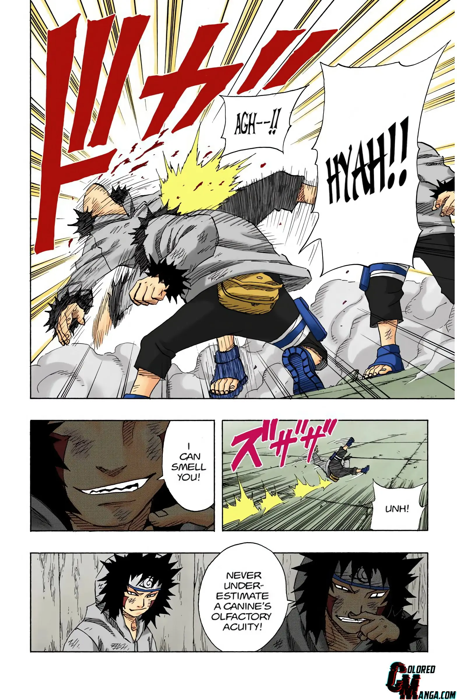 Naruto Colored Manga Online, chapter 76, page 17