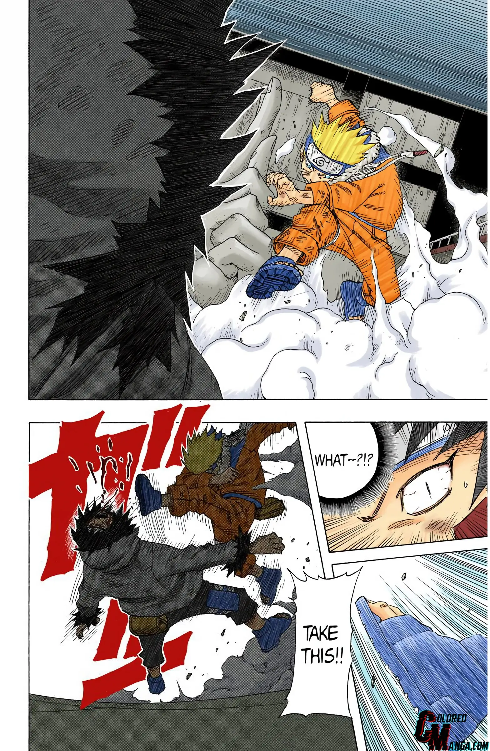 Naruto Colored Manga Online, chapter 77, page 4