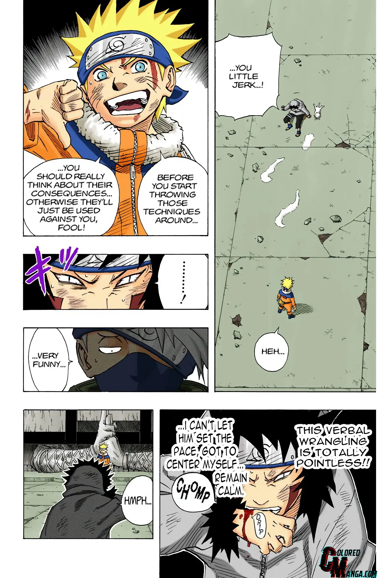 Naruto Colored Manga Online, chapter 77, page 5