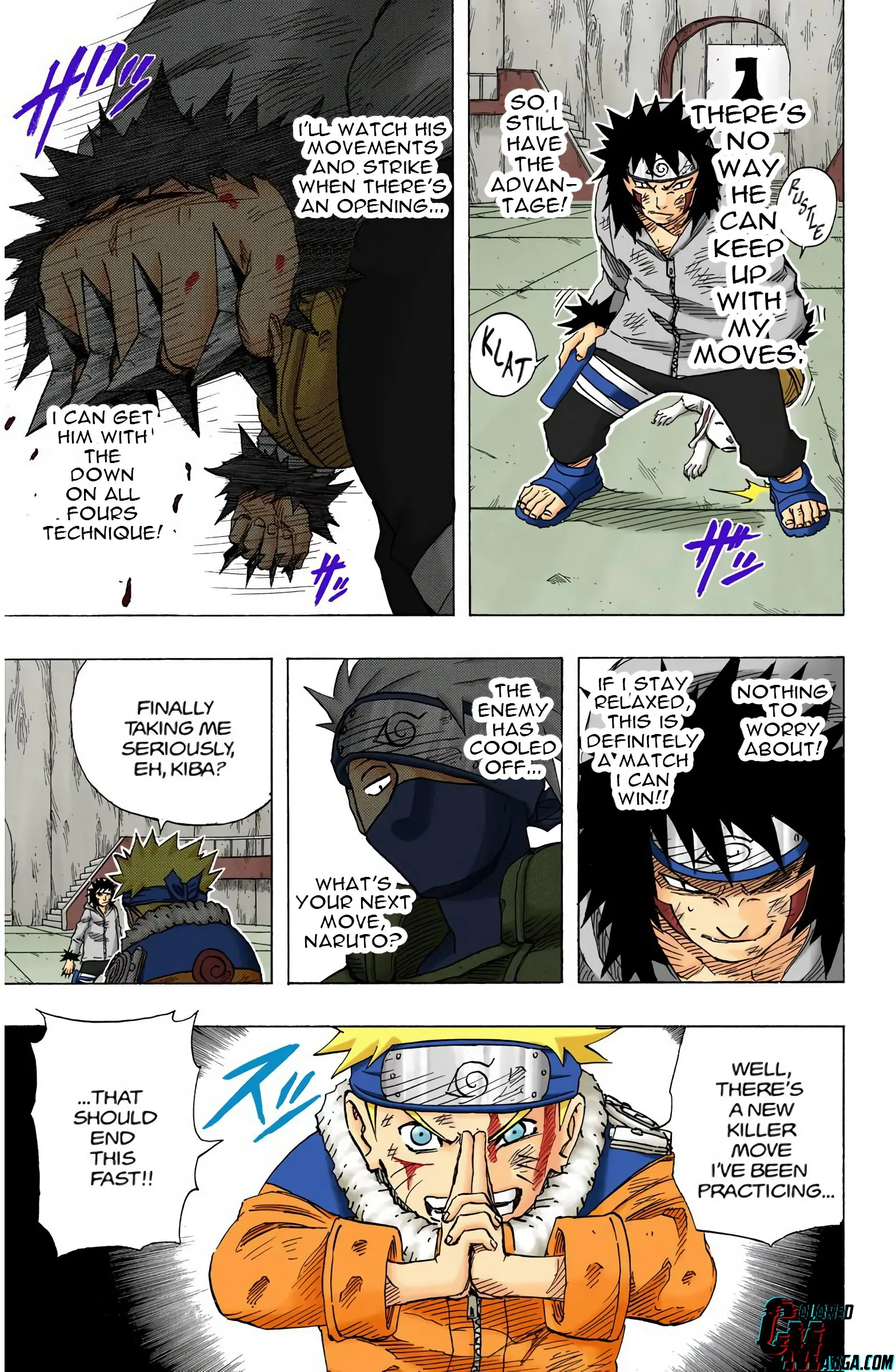 Naruto Colored Manga Online, chapter 77, page 6